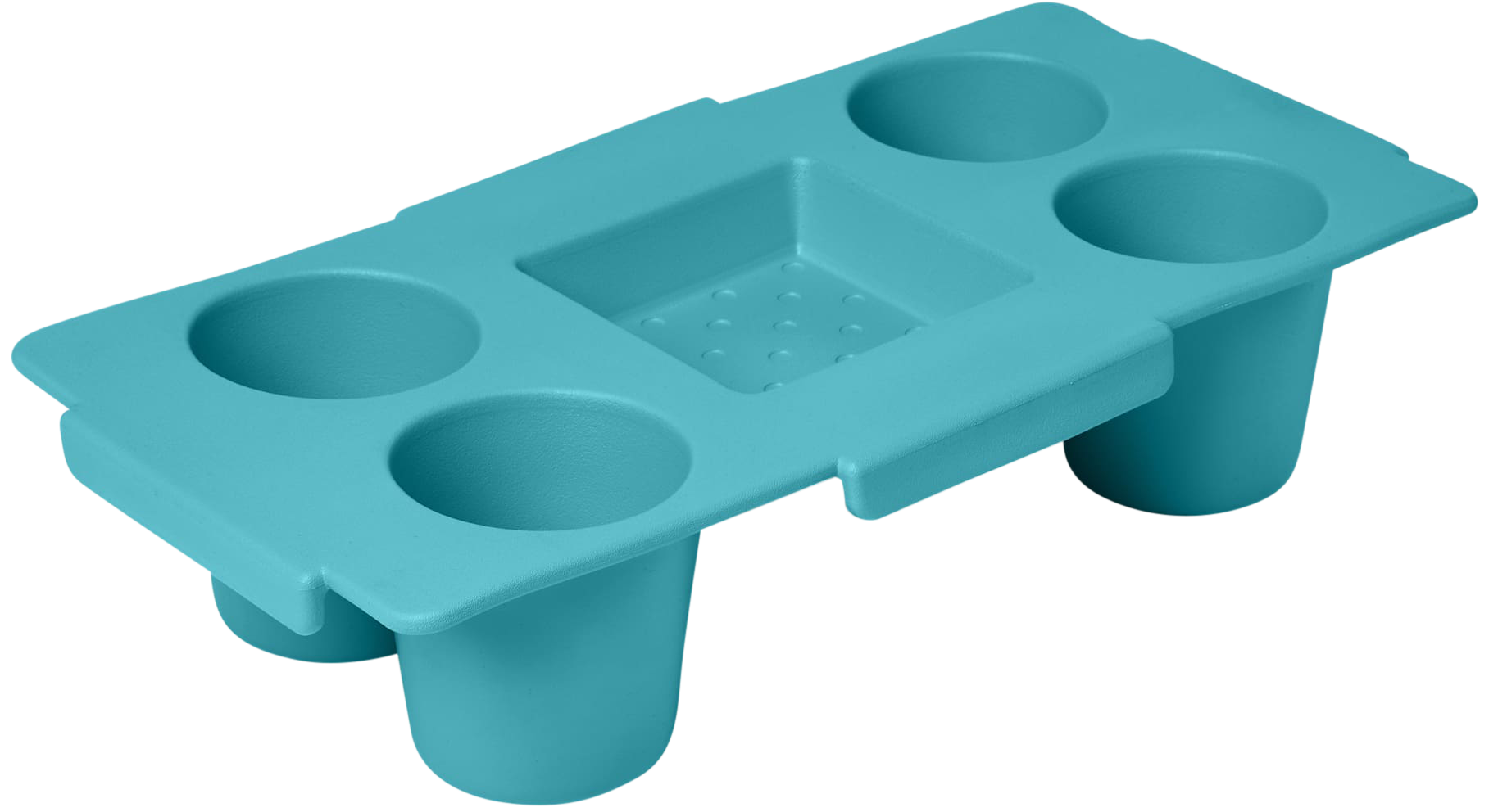 Image of Bogg Top O' The Bogg To Ya Food & Drink Tray - Turquoise and Caicos