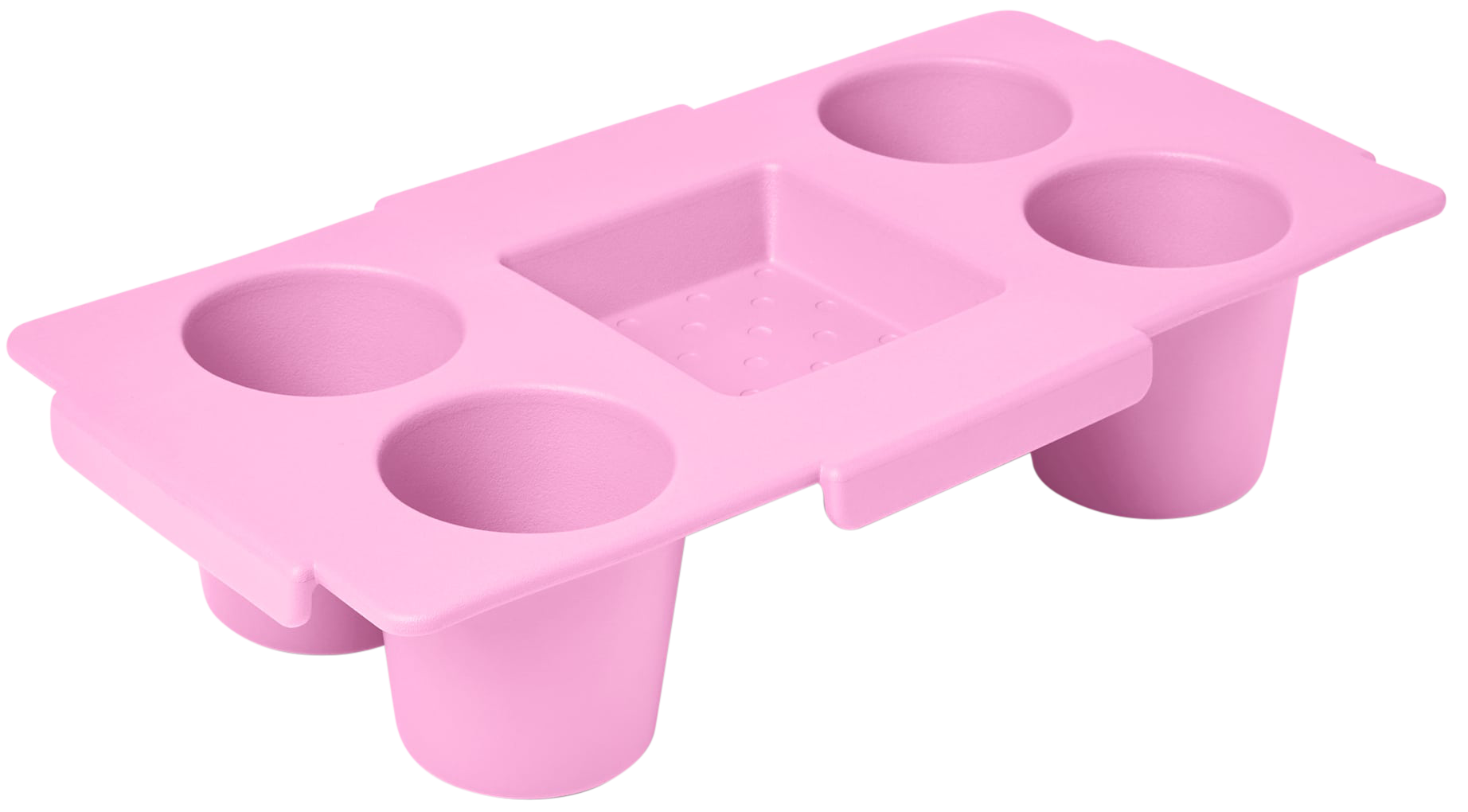 Image of Bogg Top O' The Bogg To Ya Food & Drink Tray - Pink Taffy