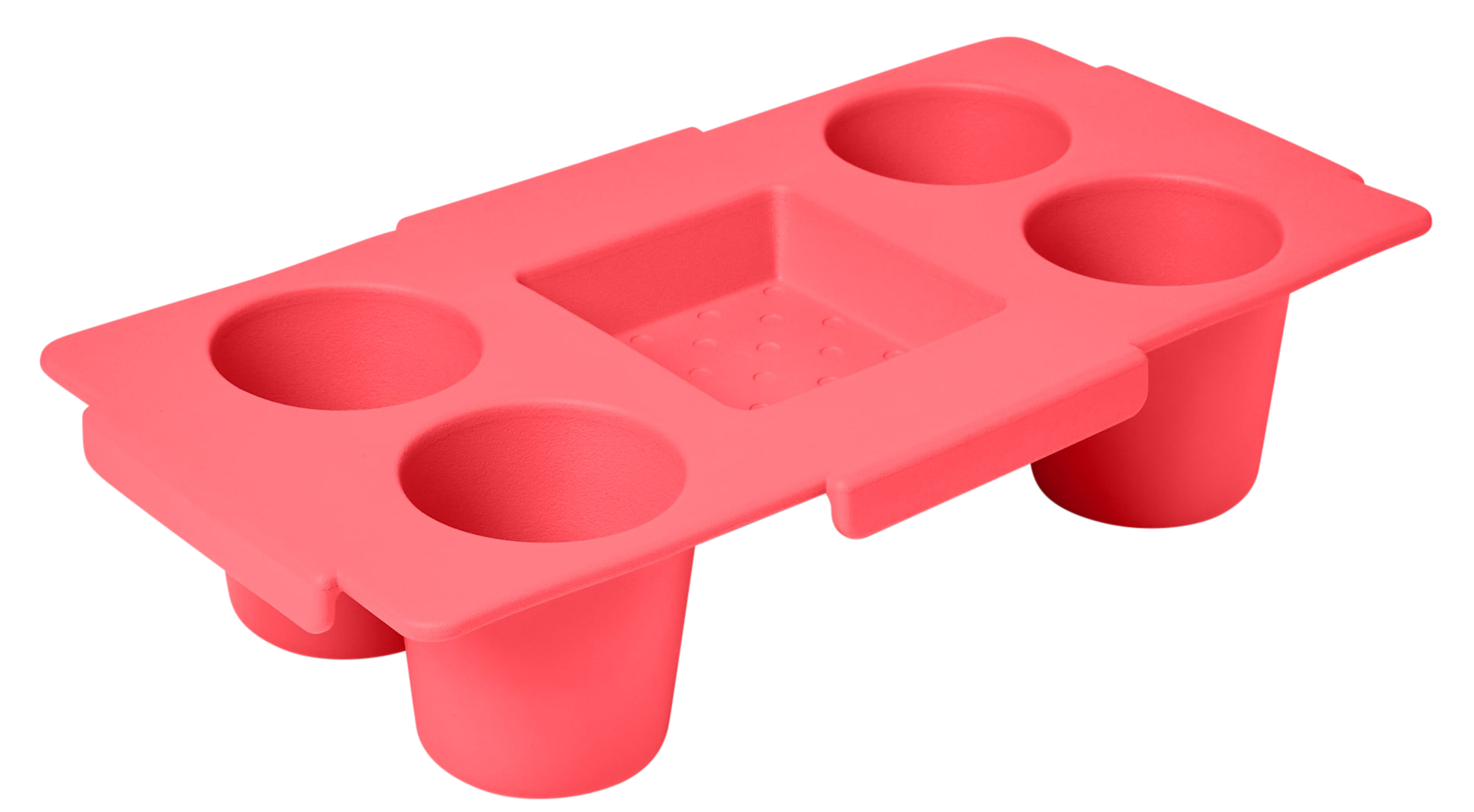 Image of Bogg Top O' The Bogg To Ya Food & Drink Tray - Capri Coral