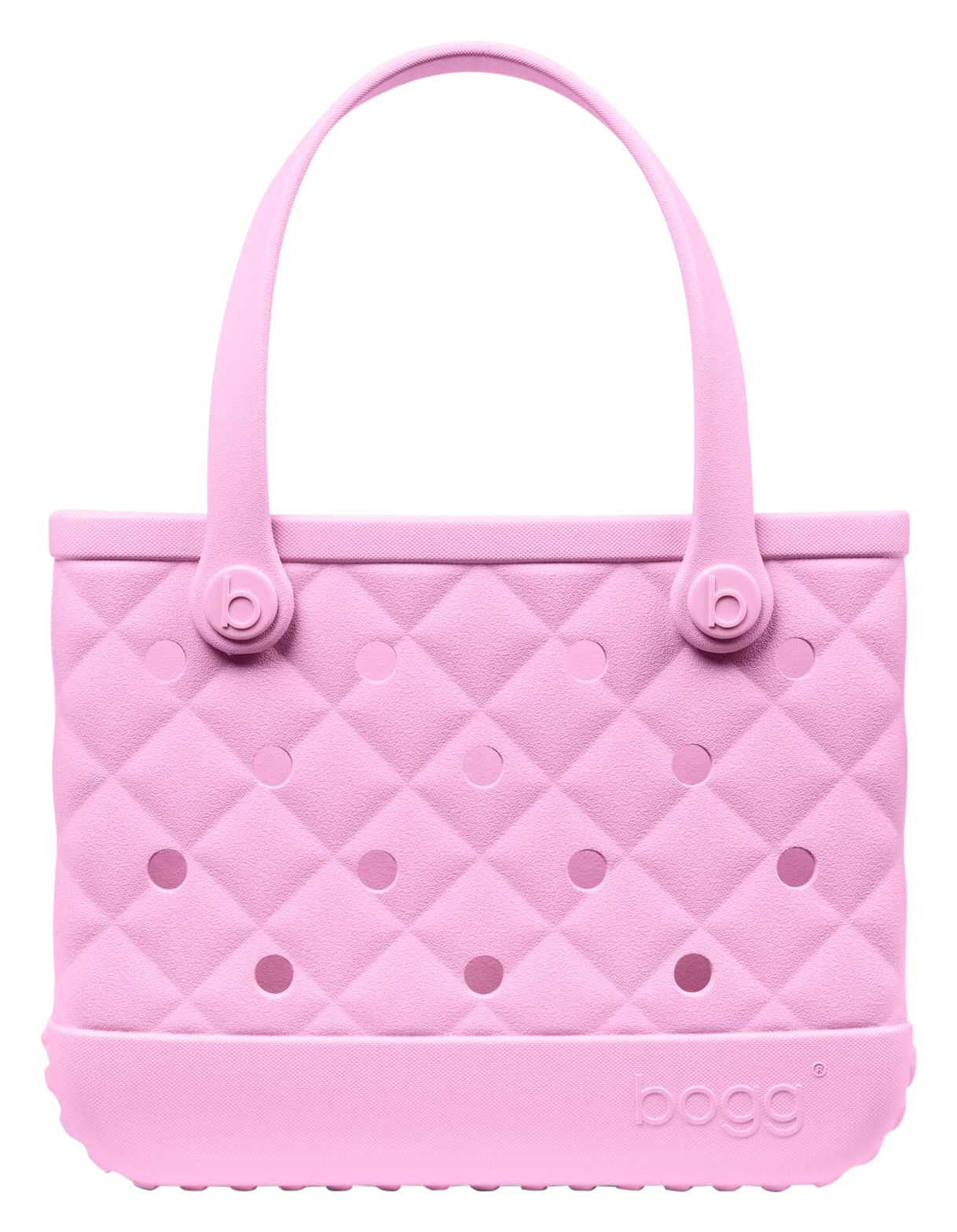 Image of Bogg Bitty Bogg Tote Bag - Quilted Pink Taffy
