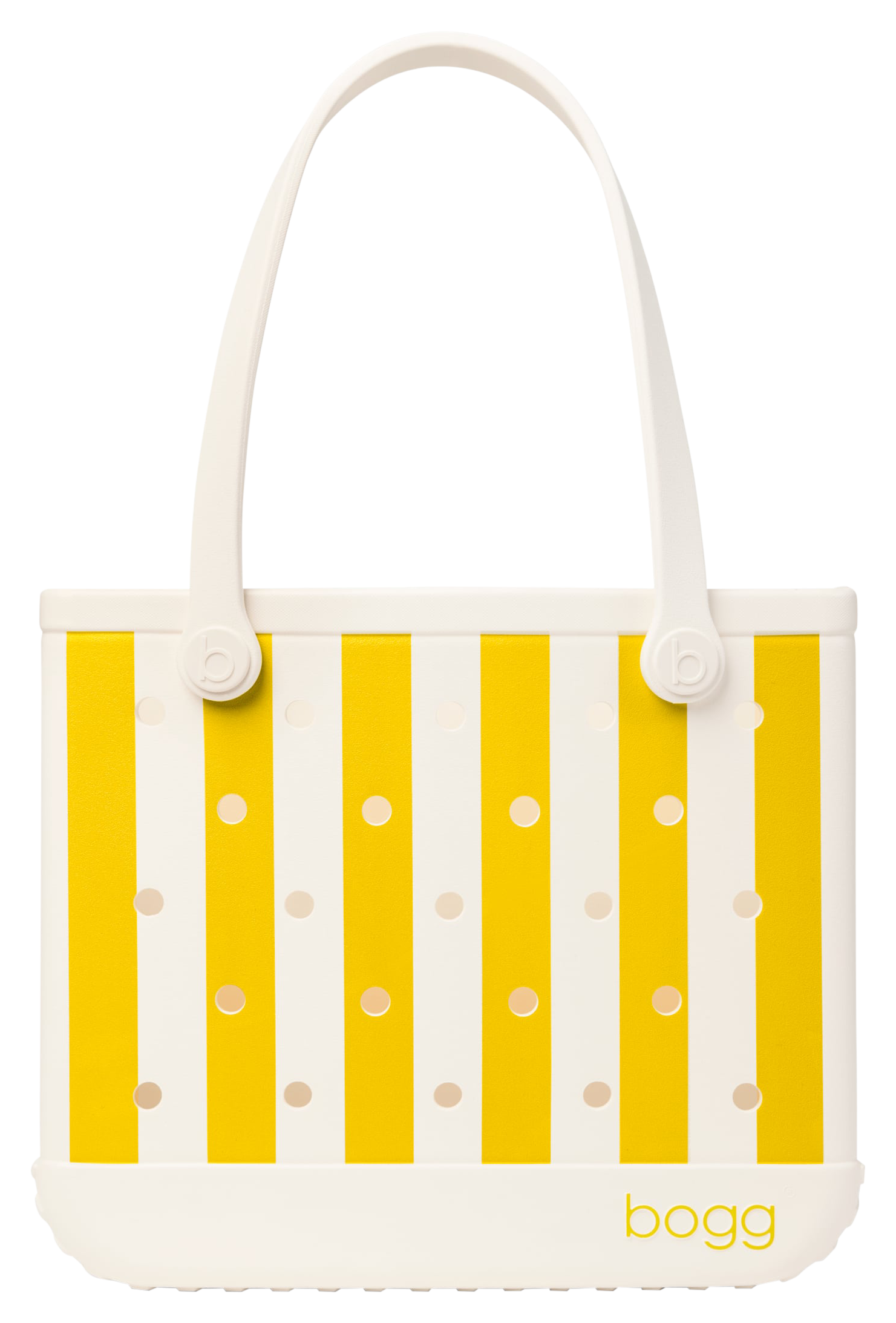 Image of Bogg Baby Bogg Tote Bag - Limoncello Yellow Stripe