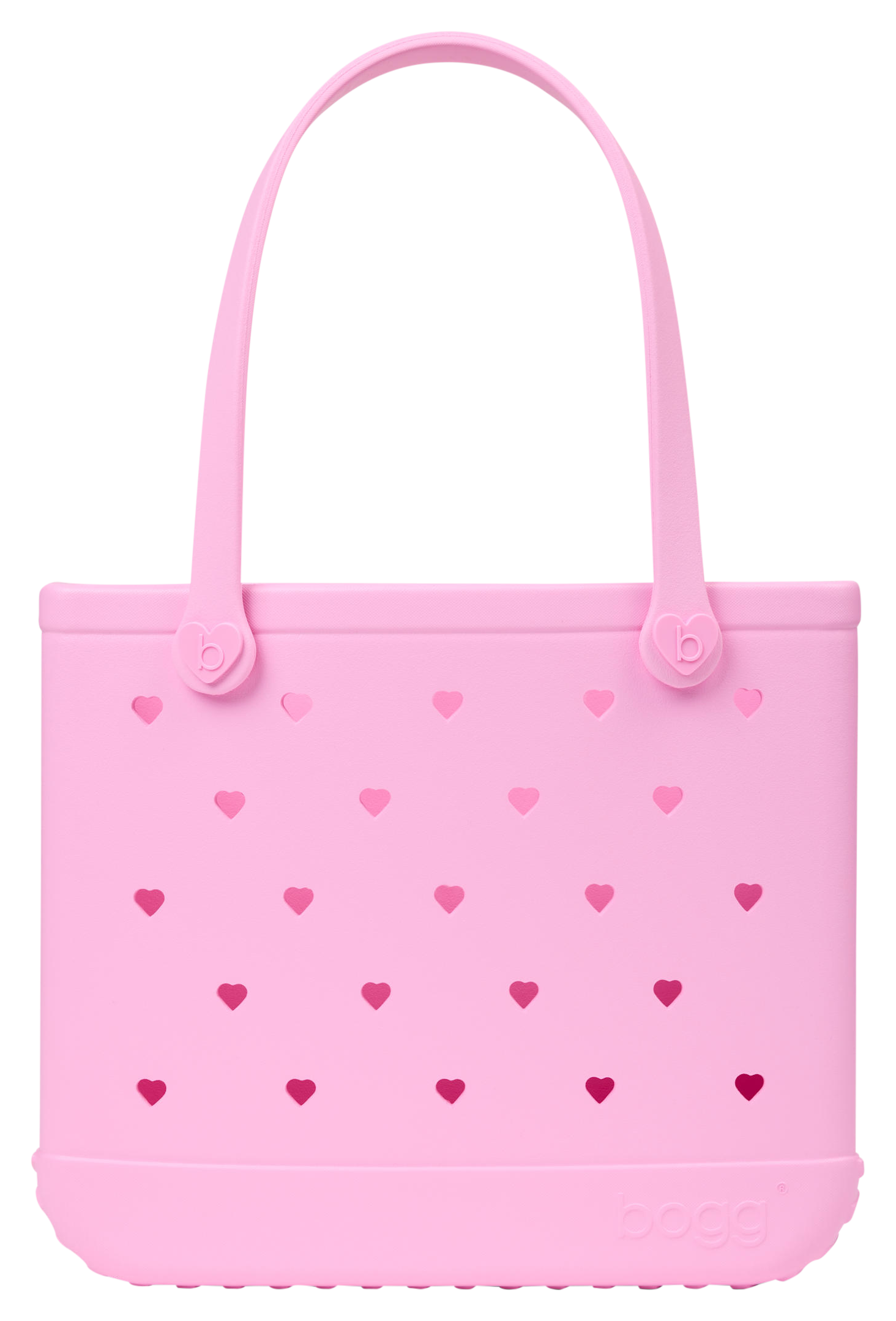 Image of Bogg Baby Bogg Tote Bag - Pink Taffy Hearts