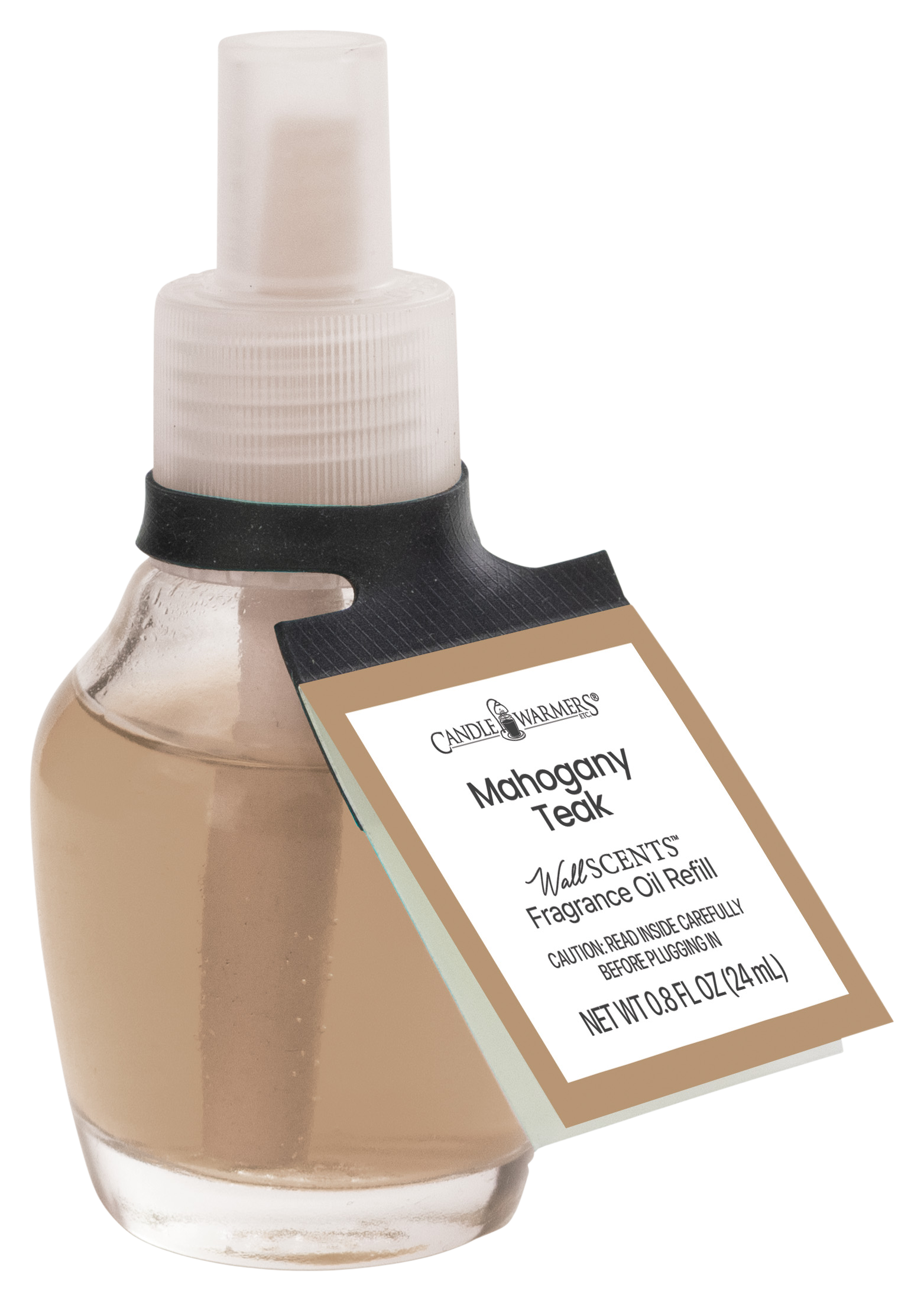 Image of Candle Warmers Etc. WallScents Fragrance Refill - Mahogany Teak