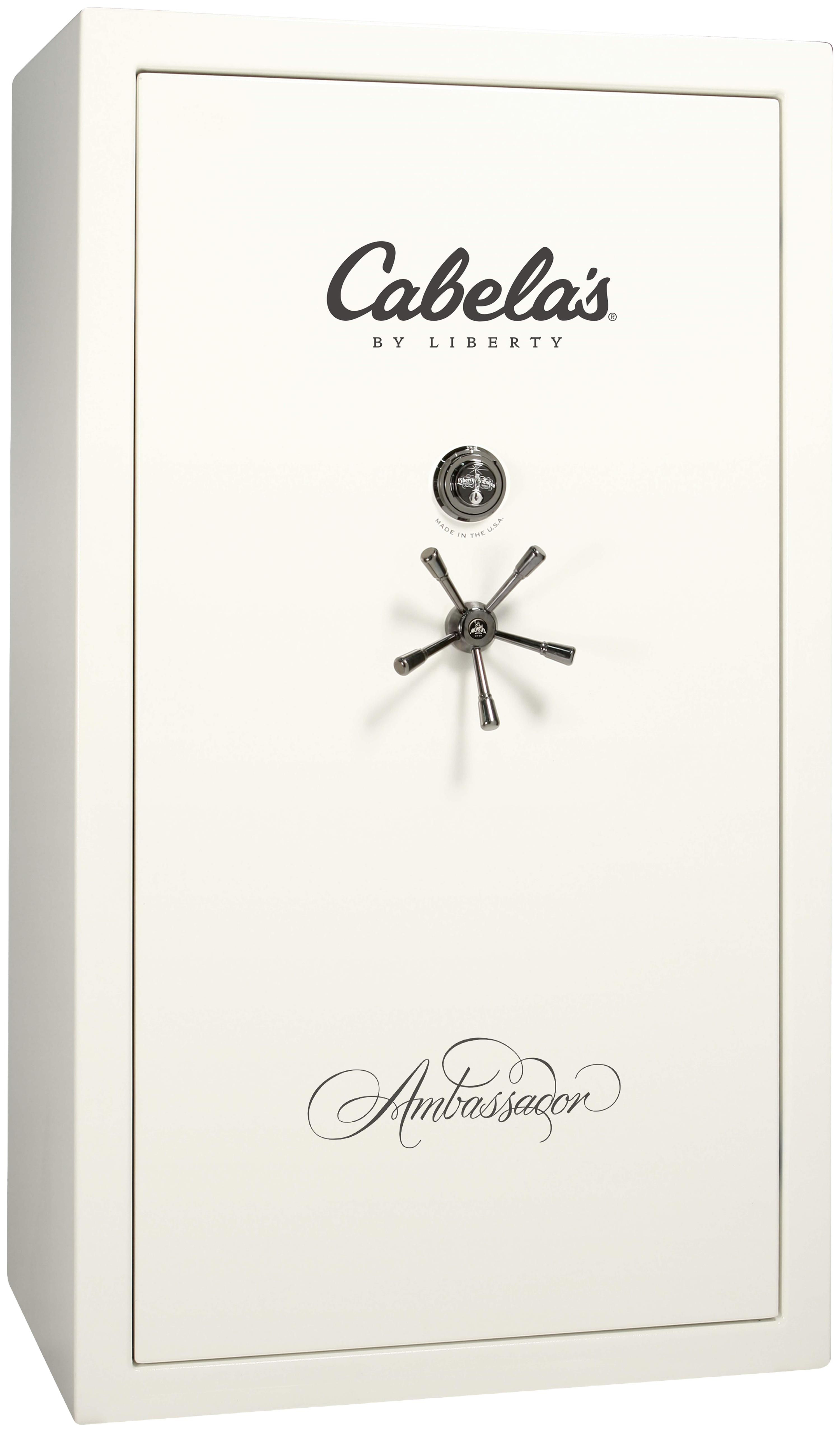 Image of Cabela's Ambassador 50-Gun Mechanical-Dial Safe by Liberty - White Gloss