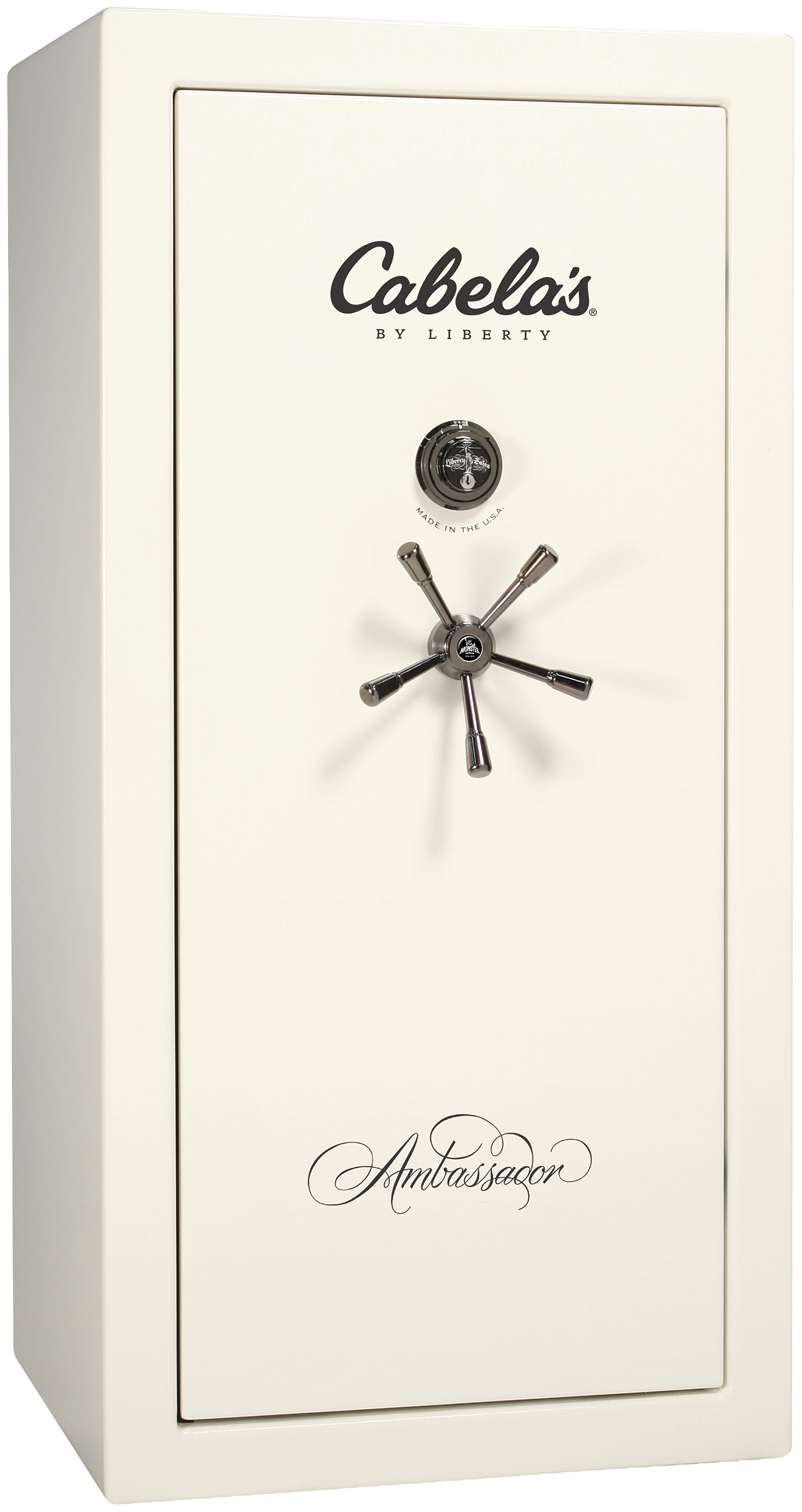 Image of Cabela's Ambassador 29-Gun Mechanical-Dial Firearm Safe by Liberty - White Gloss
