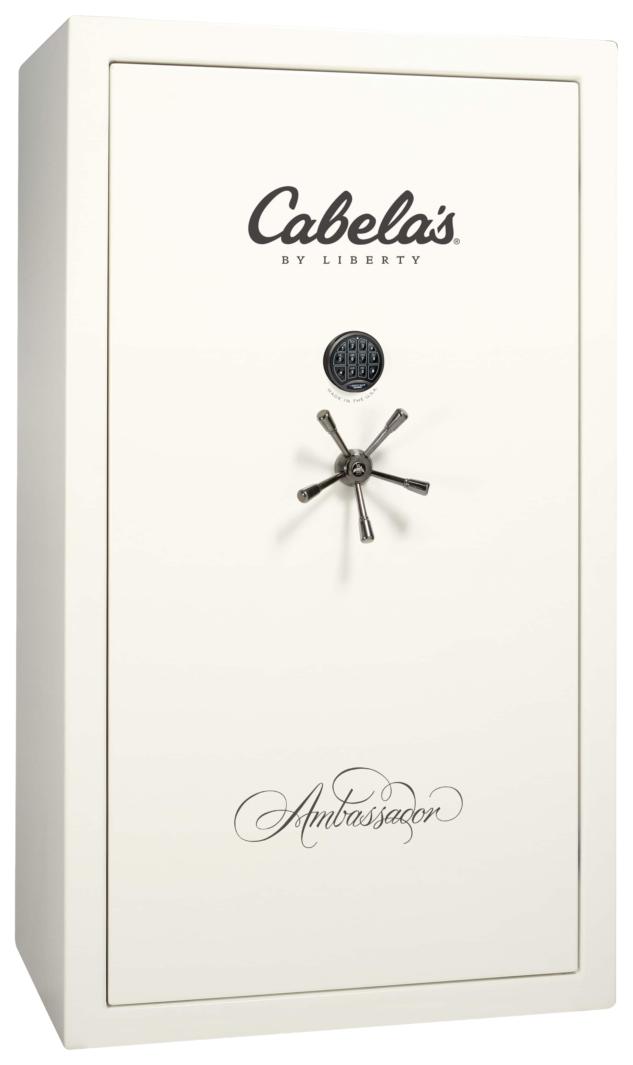 Image of Cabela's Ambassador 50-Gun E-Lock Firearm Safe by Liberty - White Gloss