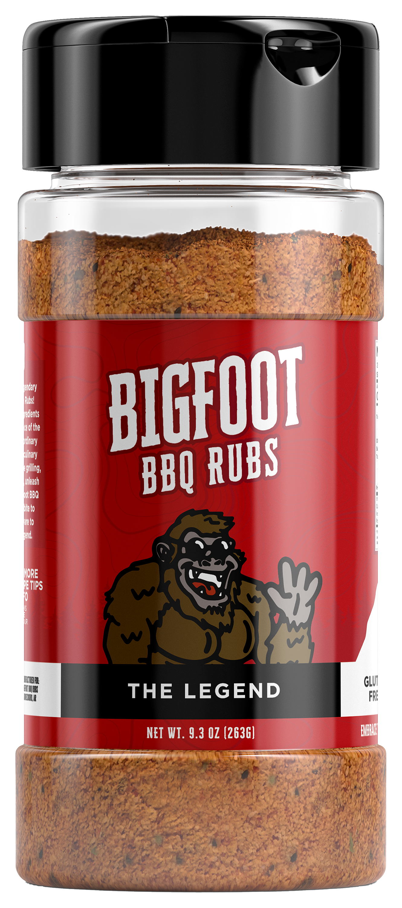 Image of Bigfoot BBQ Rubs The Legend