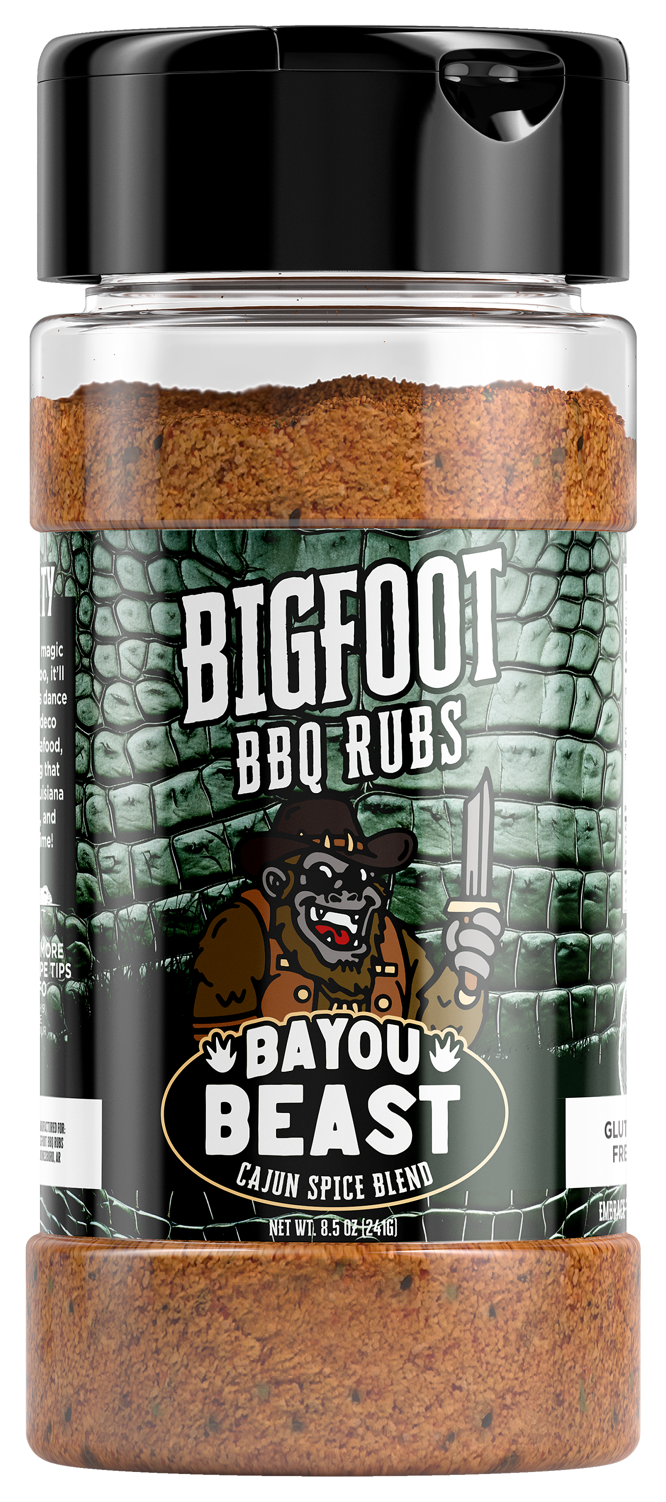 Image of Bigfoot BBQ Rubs Bayou Beast Cajun Spice Blend
