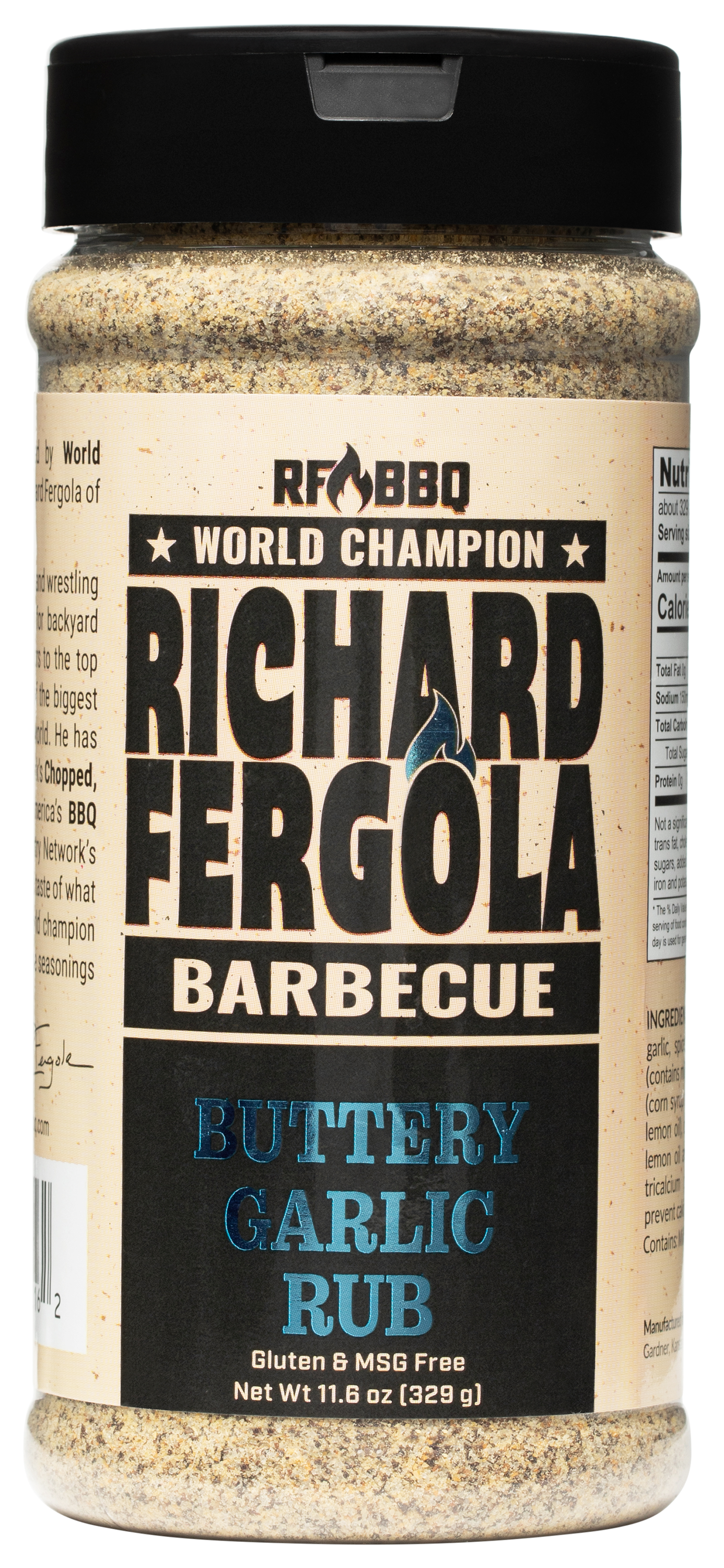 Image of Richard Fergola BBQ Buttery Garlic Rub