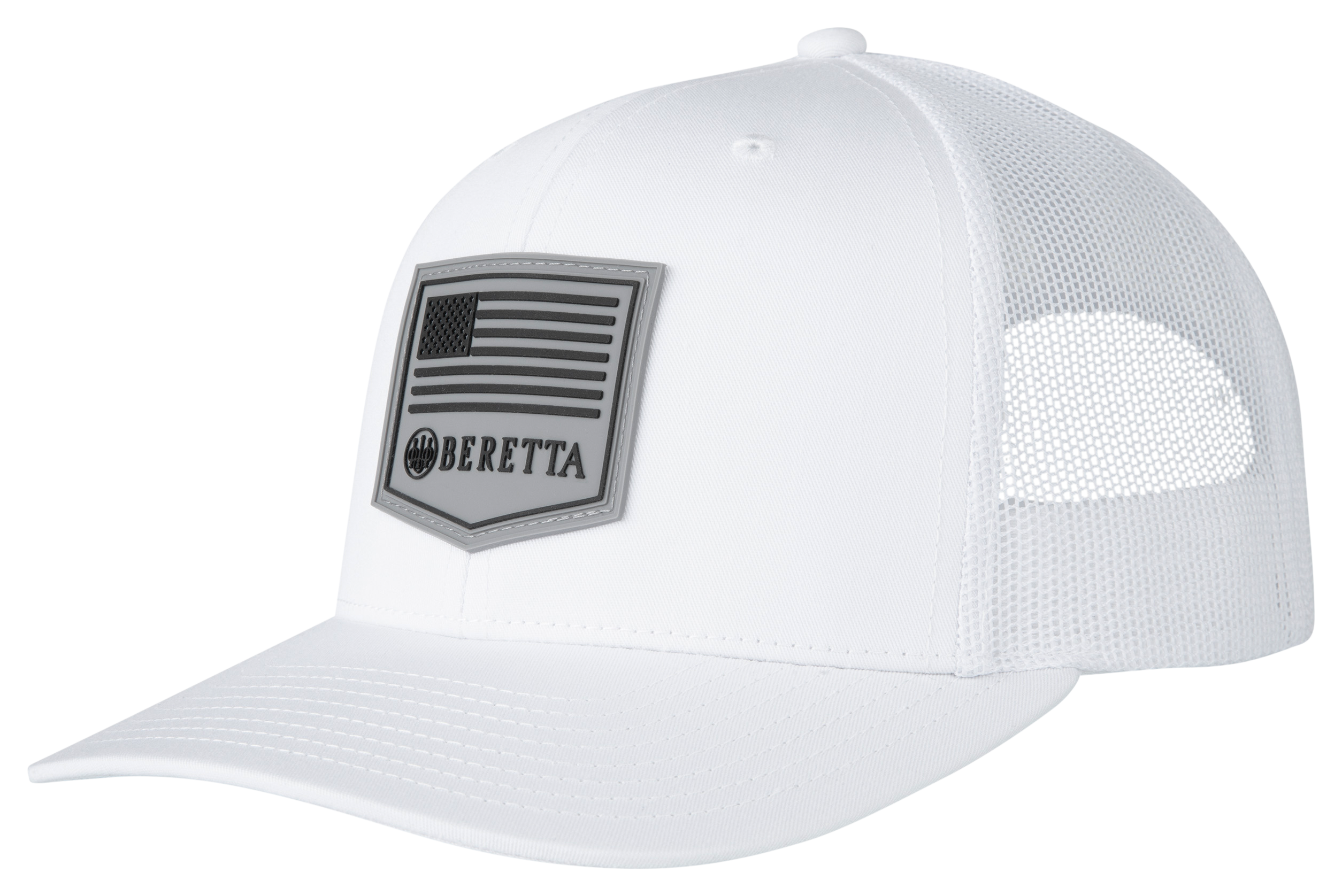 Image of Beretta PM Trucker Duck Camo Cap - White