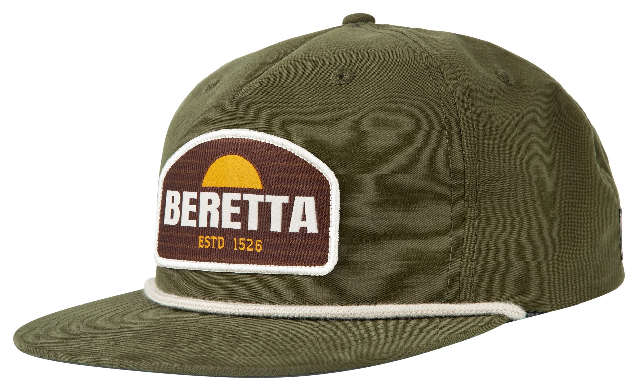 Image of Beretta Sunset Rope Trucker Cap - Dark Green