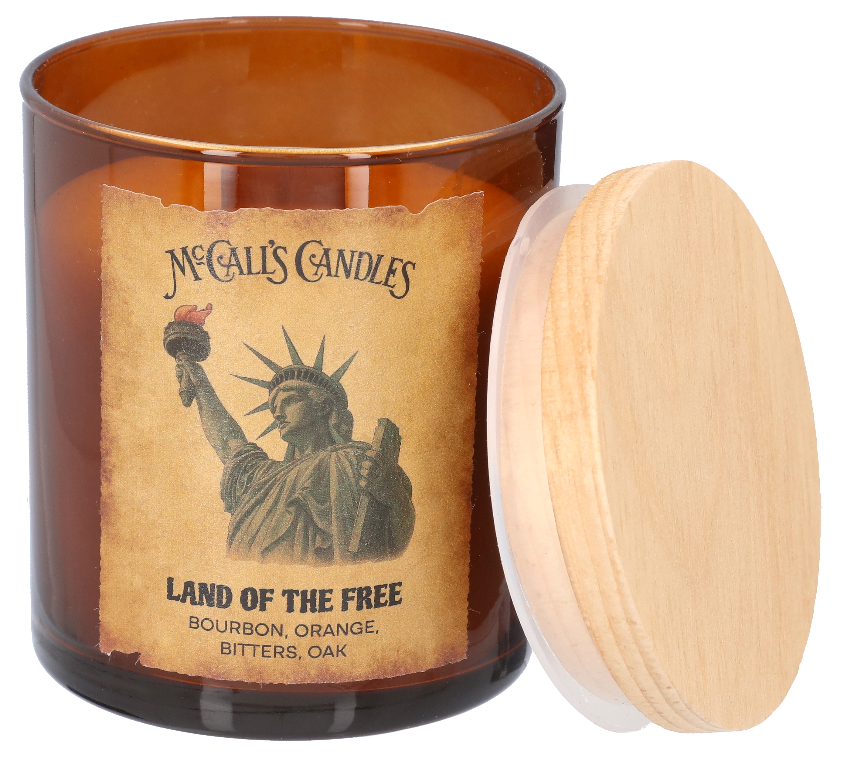 Image of McCall's Candles American Patriot Scented Candle - Land of the Free
