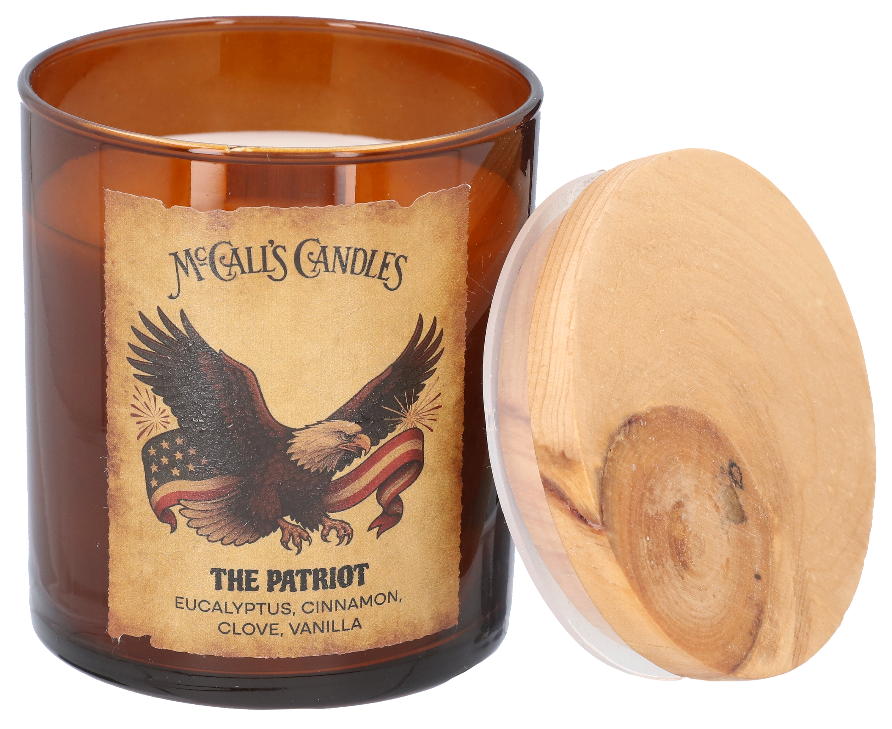 Image of McCall's Candles American Patriot Scented Candle - The Patriot