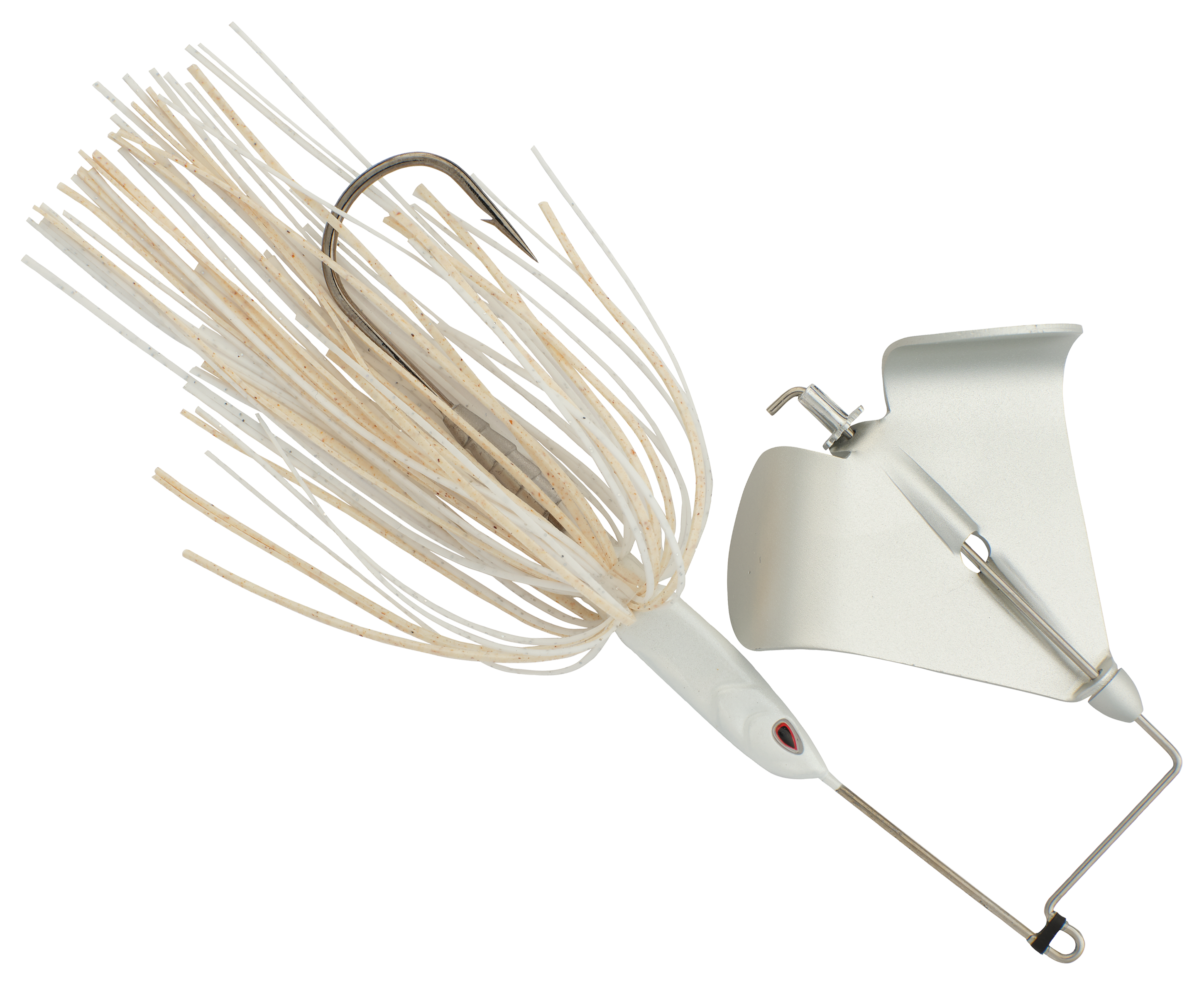 Image of Berkley Riveter Buzzbait - White Silver - 3/8 oz.