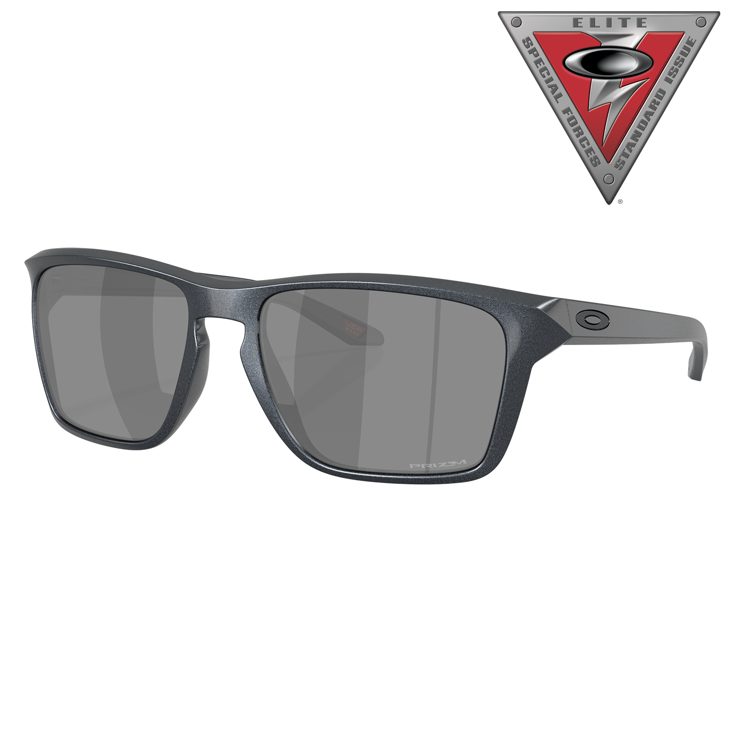 Image of Oakley SI Sylas XXL OO9487 Metal Collection Prizm Grey Mirror Sunglasses