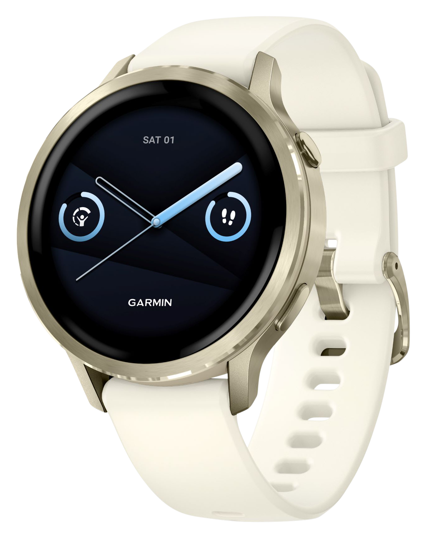 Image of Garmin Venu 4 GPS Smartwatch - Lunar Gold/Bone - 41mm