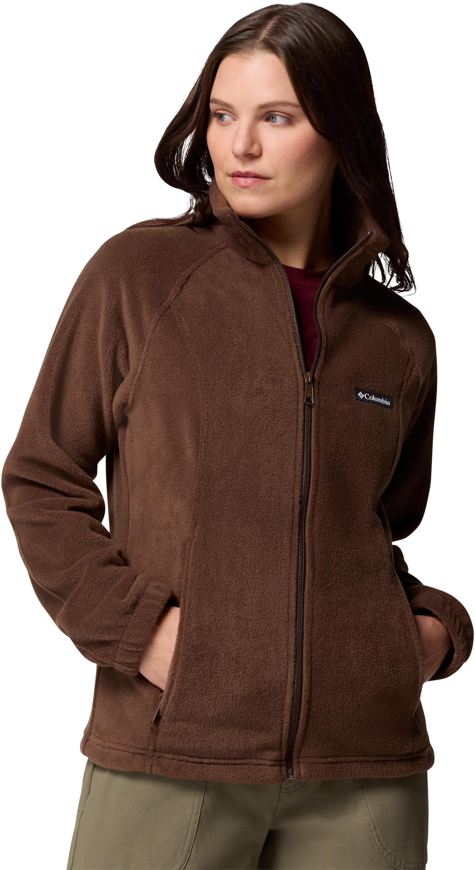 Image of Columbia Benton Springs Full-Zip Fleece Jacket - Tobacco