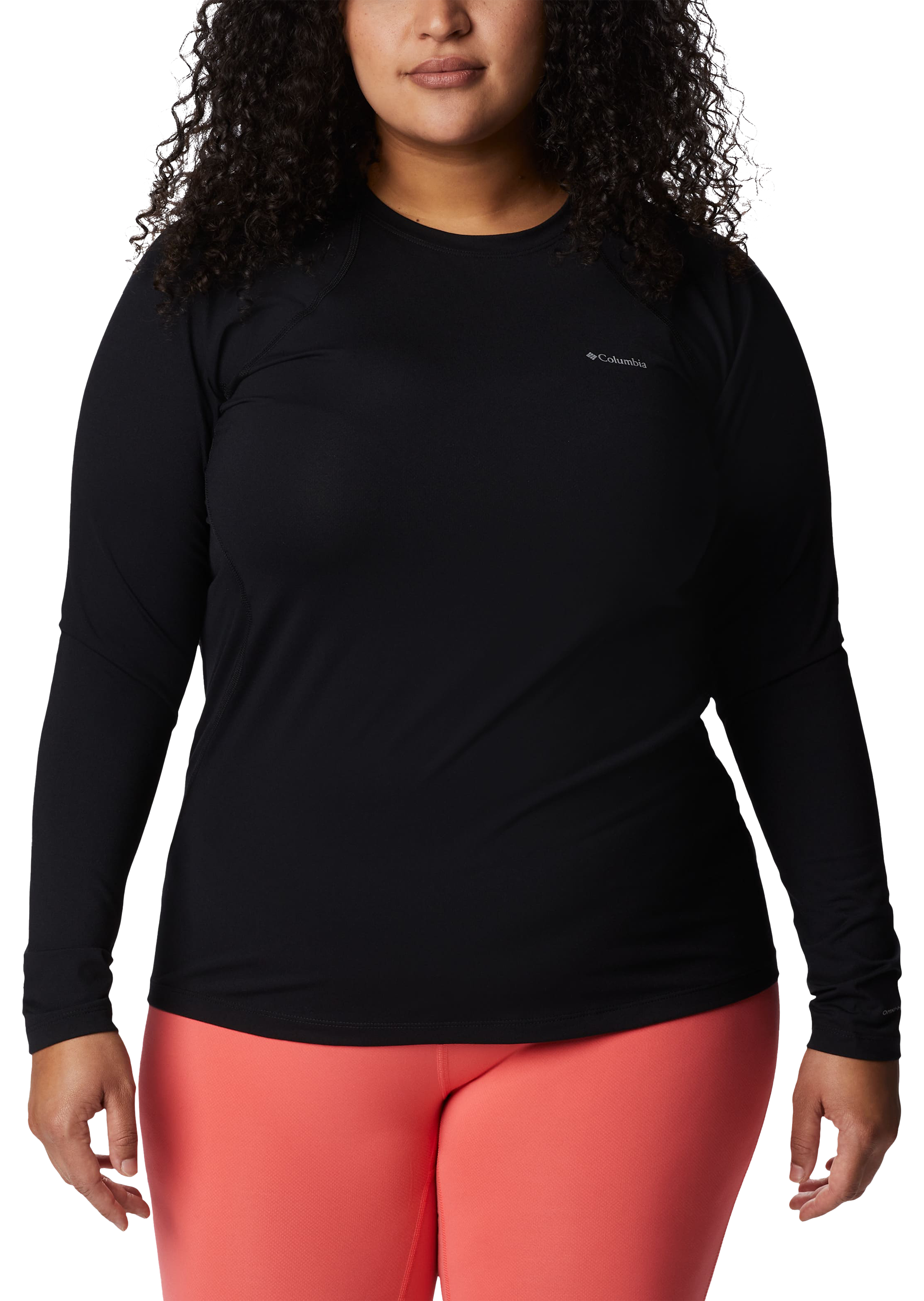 Image of Columbia Midweight Stretch Long-Sleeve Baselayer Shirt - Black