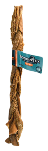 Image of "DogginStix 12"" Braided Beef Tripe Dog Treat"