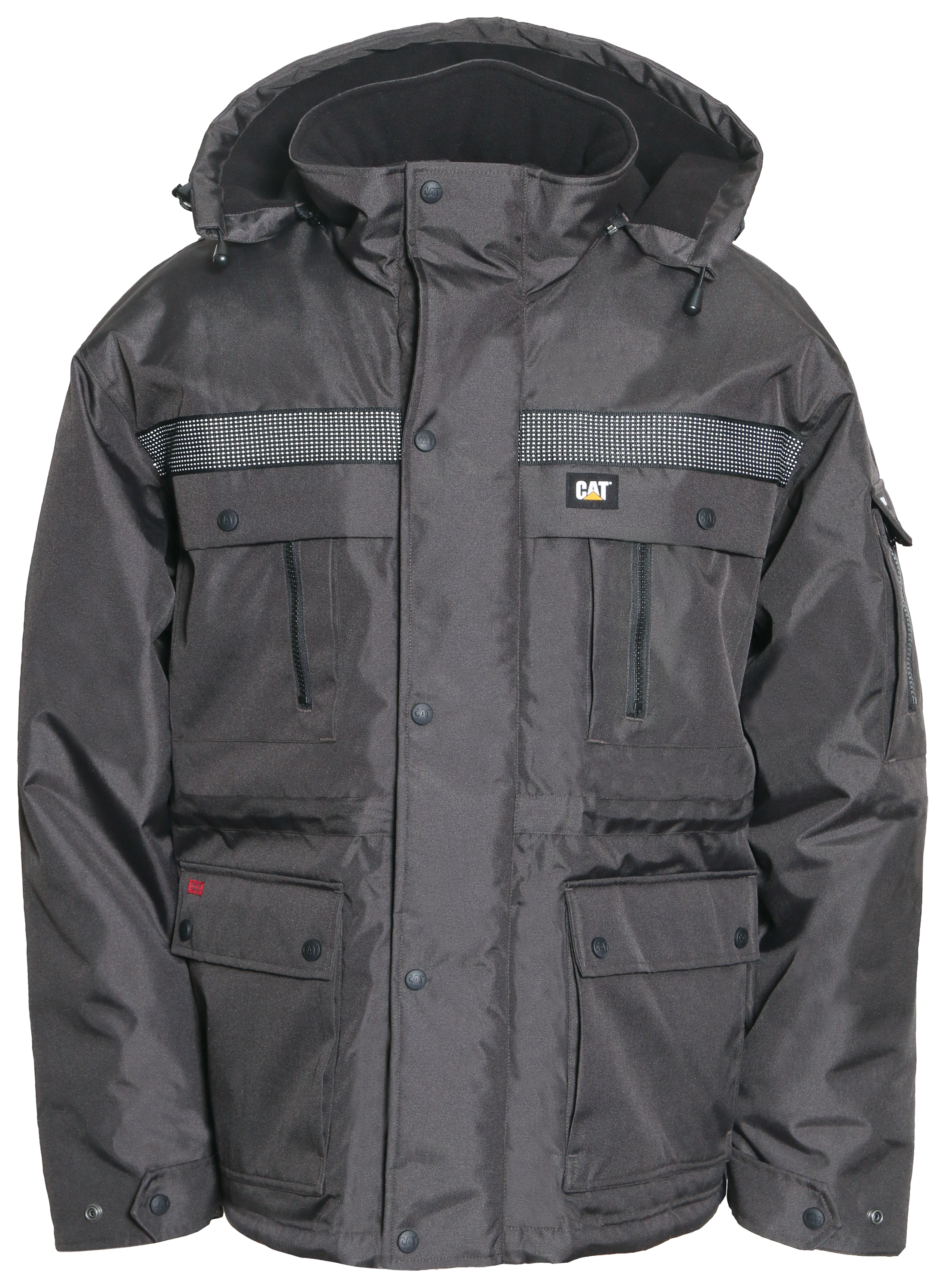 CAT Heavy Insulated Parka for Men - Graphite - L