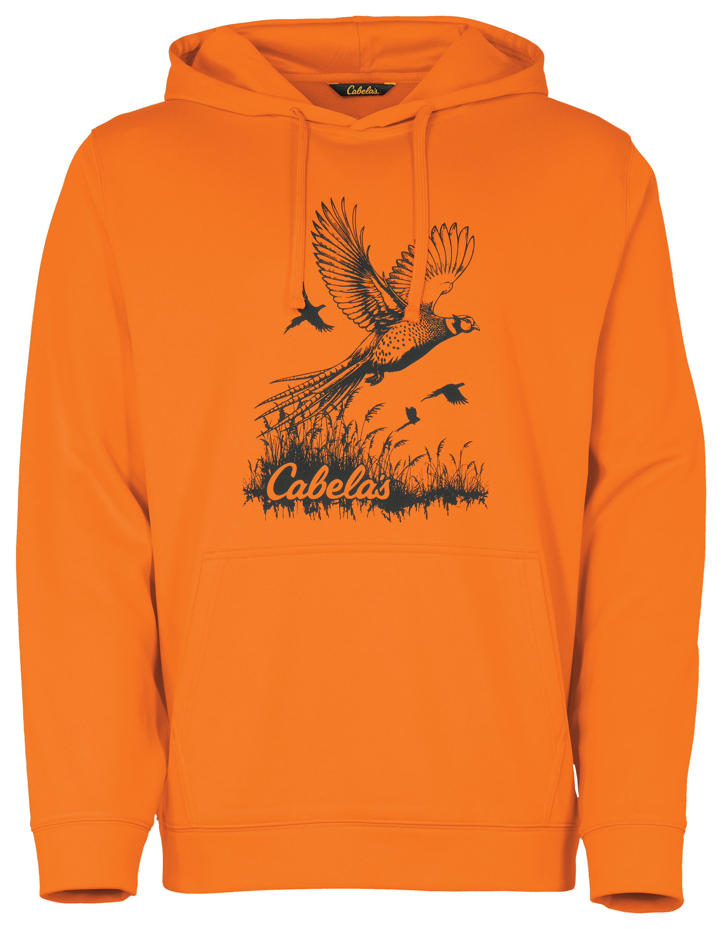 Image of Cabela's Pheasant Graphic Hoodie - Blaze Orange