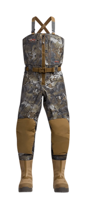Image of SITKA Delta VentLite Zip GTX Hunting Waders for Men - Optifade Timber