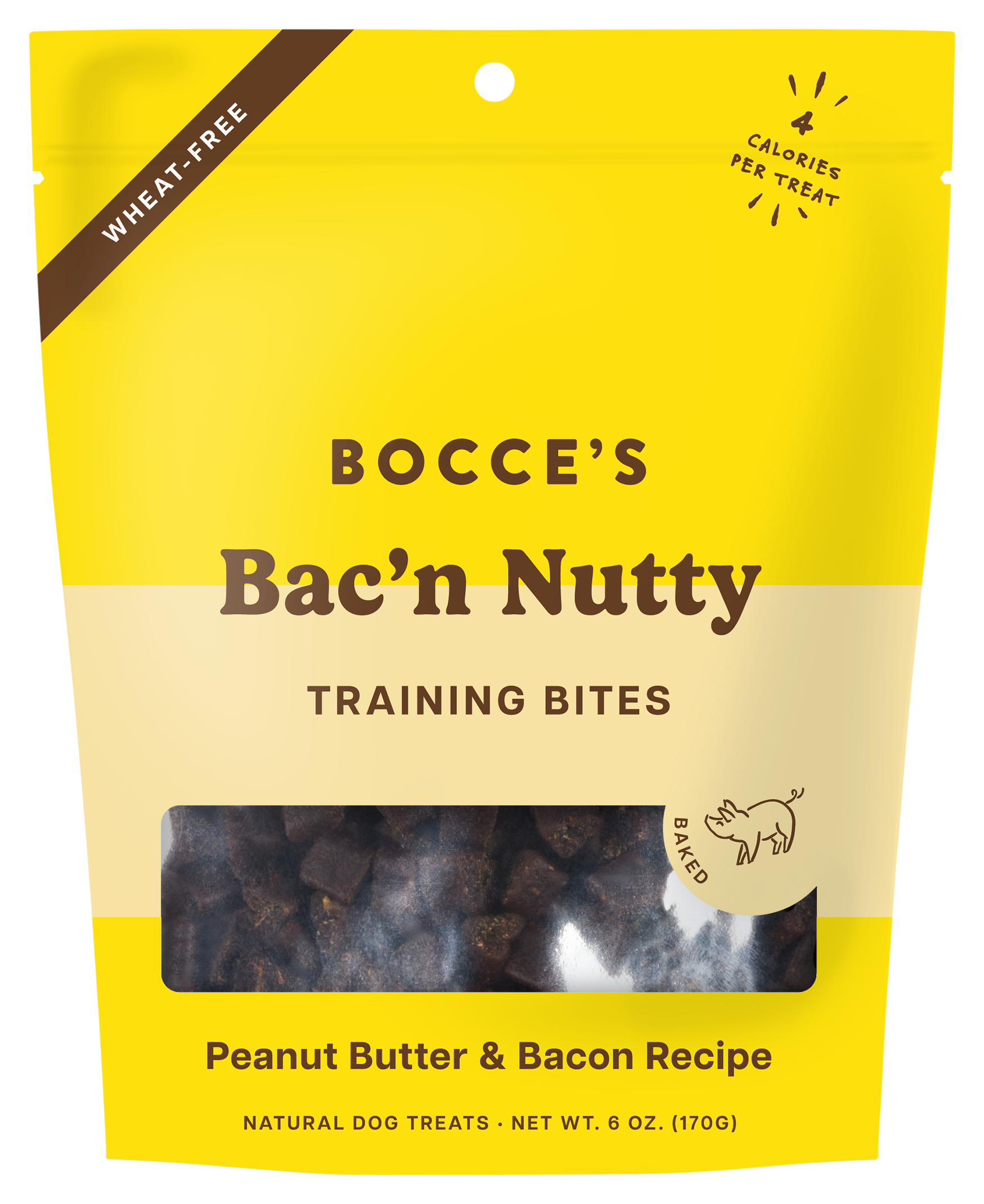 Image of Bocce's Bac'n Nutty Training Bites Dog Treats