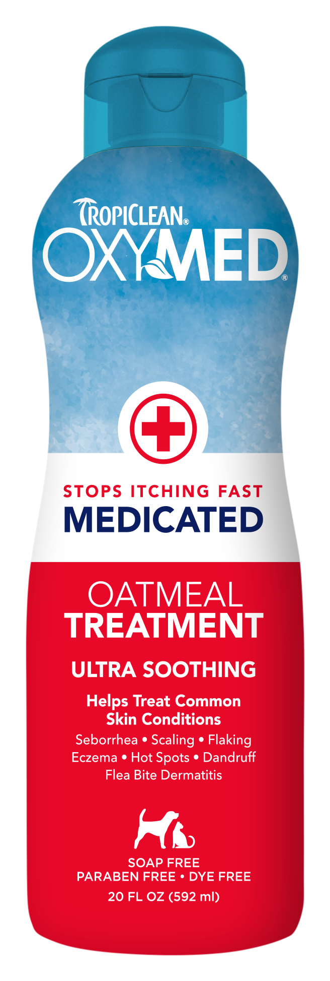 Image of TropiClean OxyMed Medicated Oatmeal Treatment