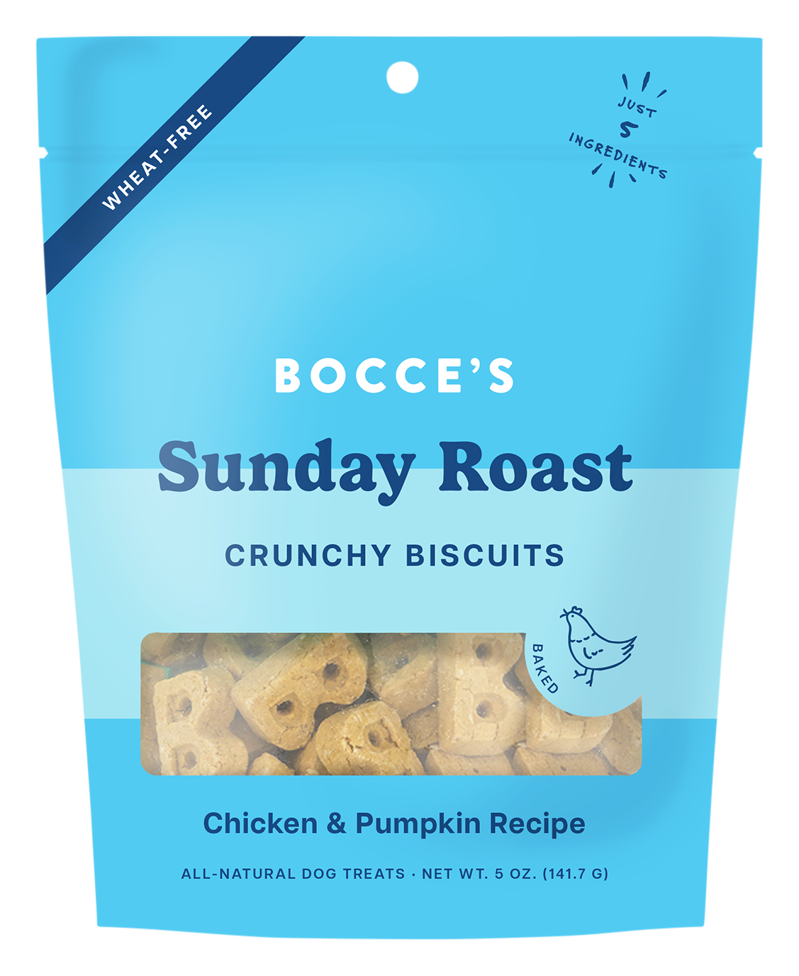 Image of Bocce's Sunday Roast Crunchy Biscuits Dog Treats