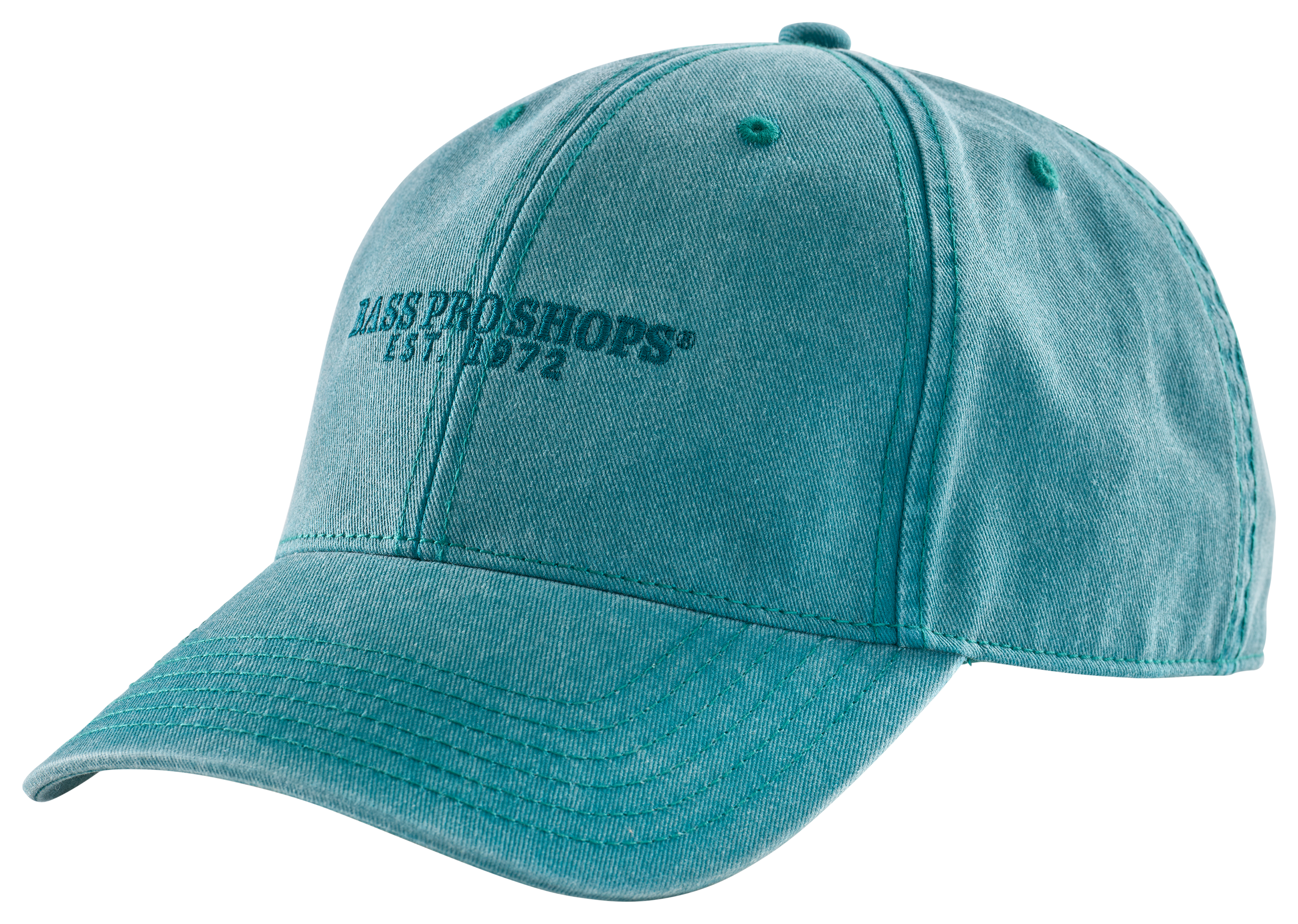 Image of Bass Pro Shops Pigment-Washed Twill Cap - Everglade