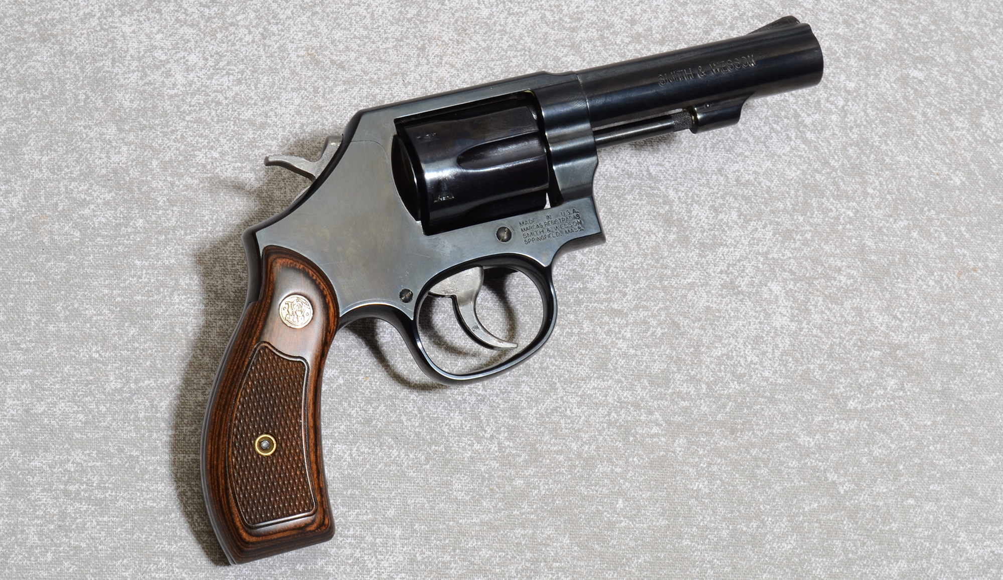 Image of Smith & Wesson 10-14 Revolver, .38 S&W Special + P, 4 Inch Barrel, 2 1/4 lbs.
