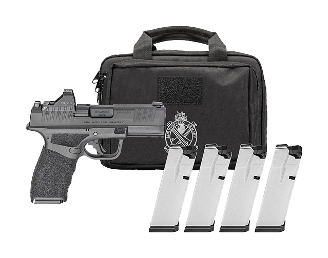 Springfield Armory Hellcat Pro OSP SemiAuto Pistol with Gear Pac  10  California Compliant