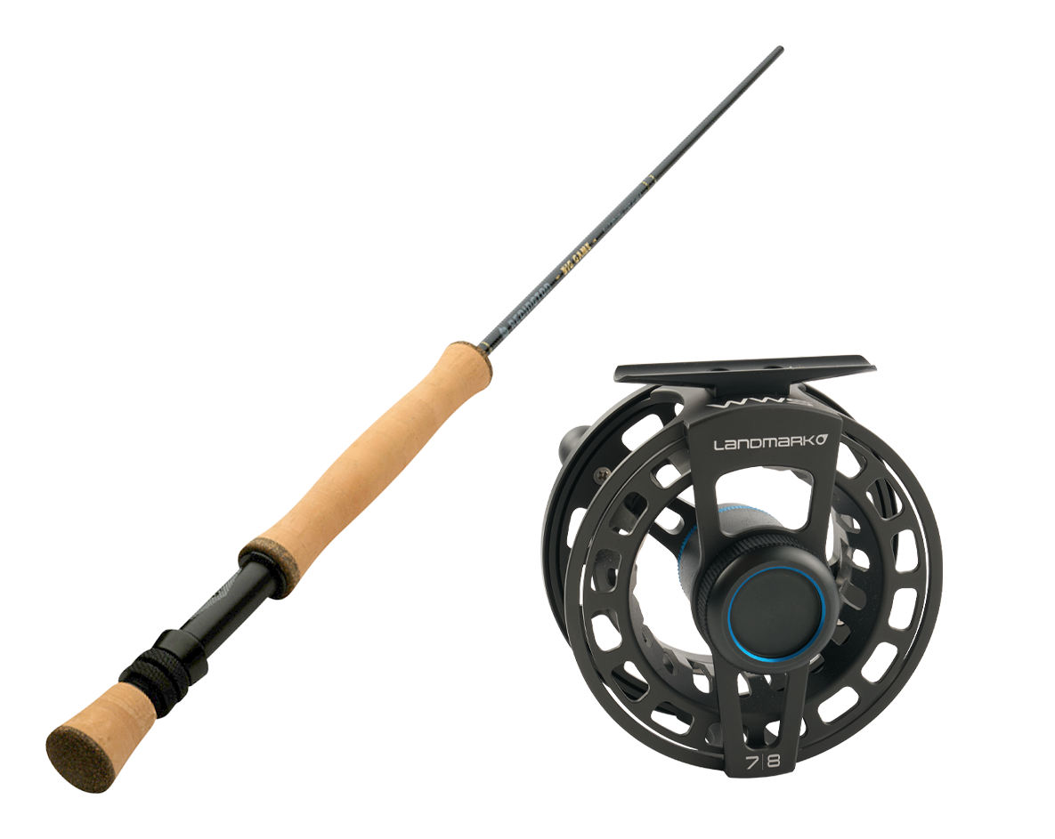 Image of Redington Big Game Fly Rod and World Wide Sportsman Landmark Fly Reel Combo