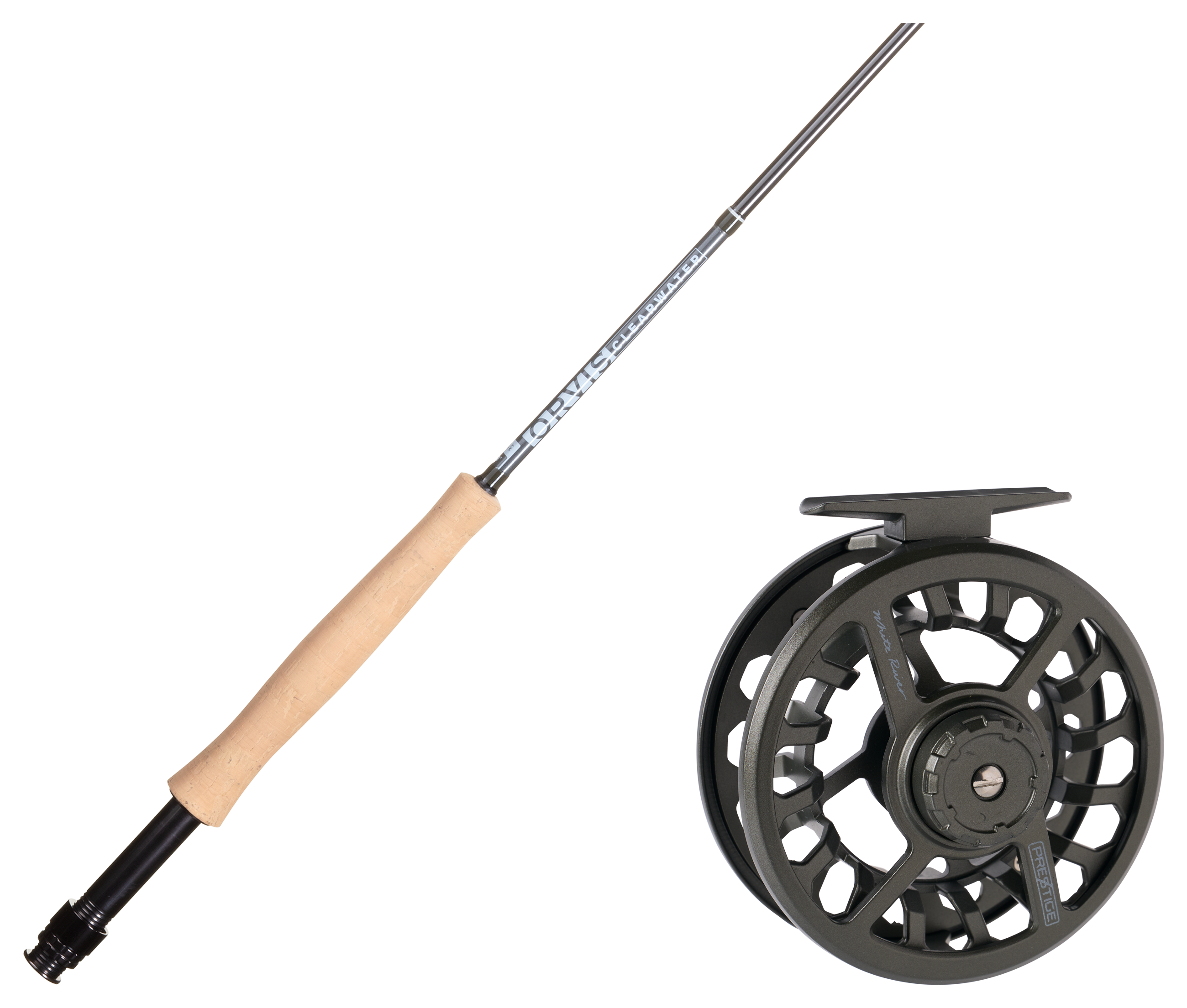 Image of Orvis Clearwater Fly Rod and White River Fly Shop Prestige Fly Reel Combo - 5 wt. - 9'