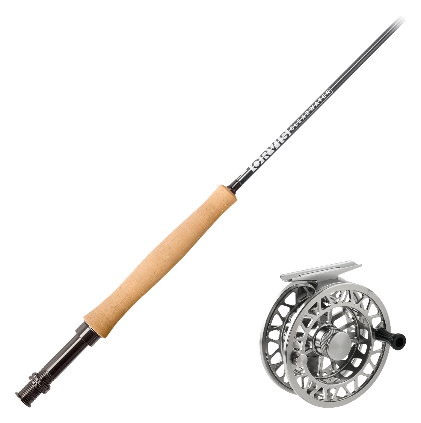 Image of Orvis Clearwater Travel Fly Rod and White River Fly Shop Vanguard Fly Reel Combo