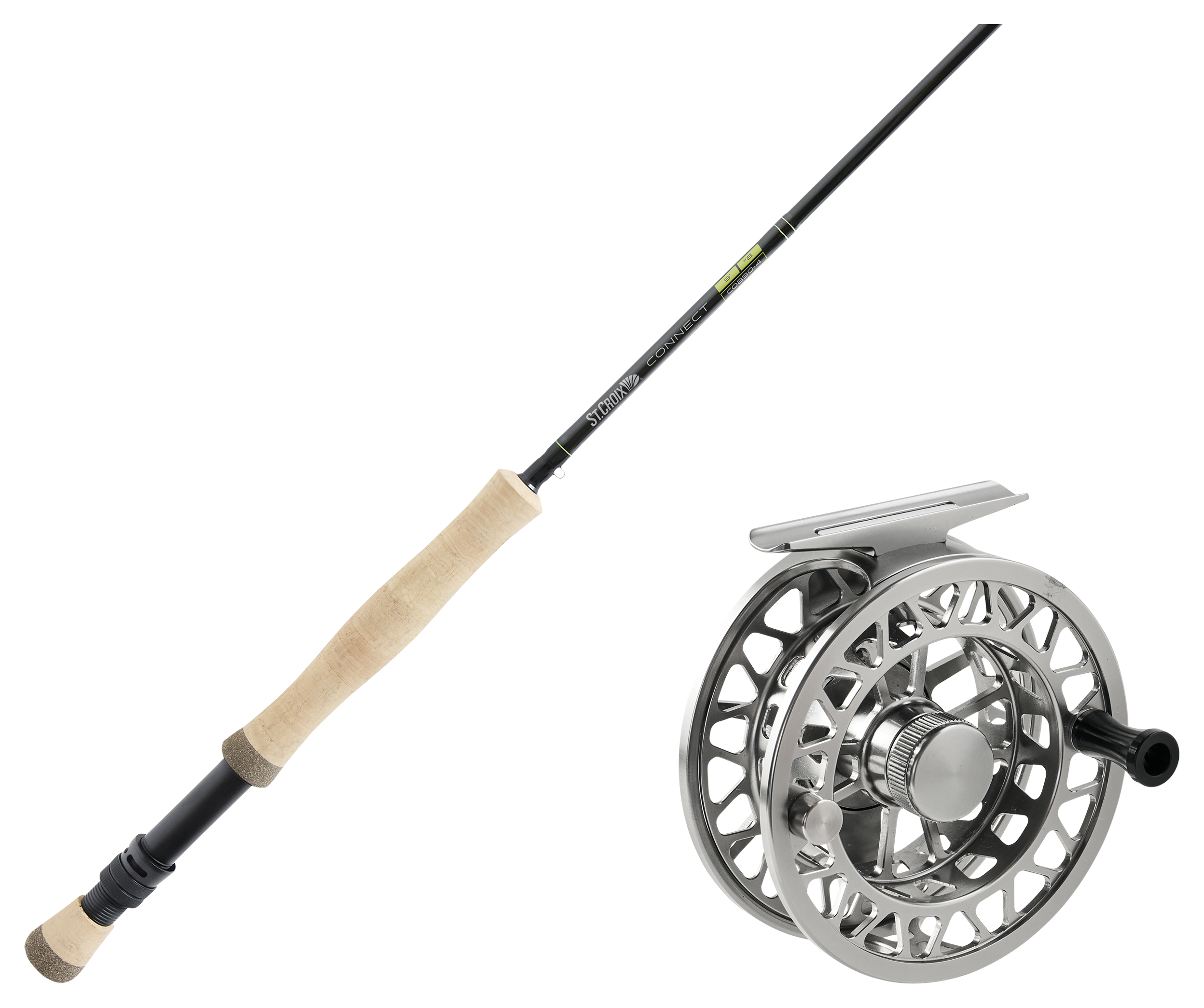 Image of St. Croix Connect Fly Rod and White River Fly Shop Vanguard Fly Reel Combo