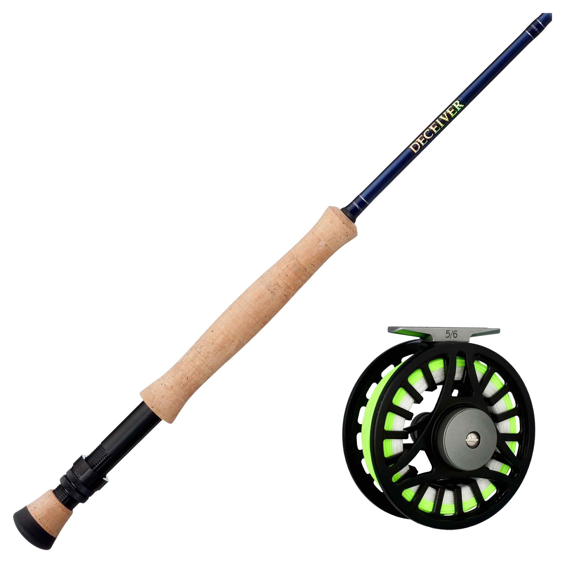 Image of World Wide Sportsman Deceiver Fly Rod and White River Fly Shop Riseform Loaded Fly Reel Combo