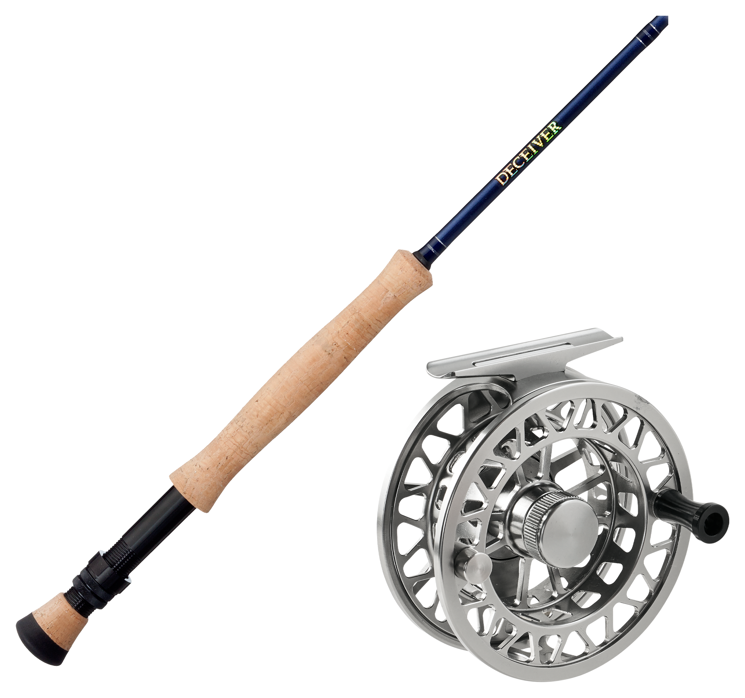 Image of World Wide Sportsman Deceiver Fly Rod and White River Fly Shop Vanguard Fly Reel Combo - 8WT