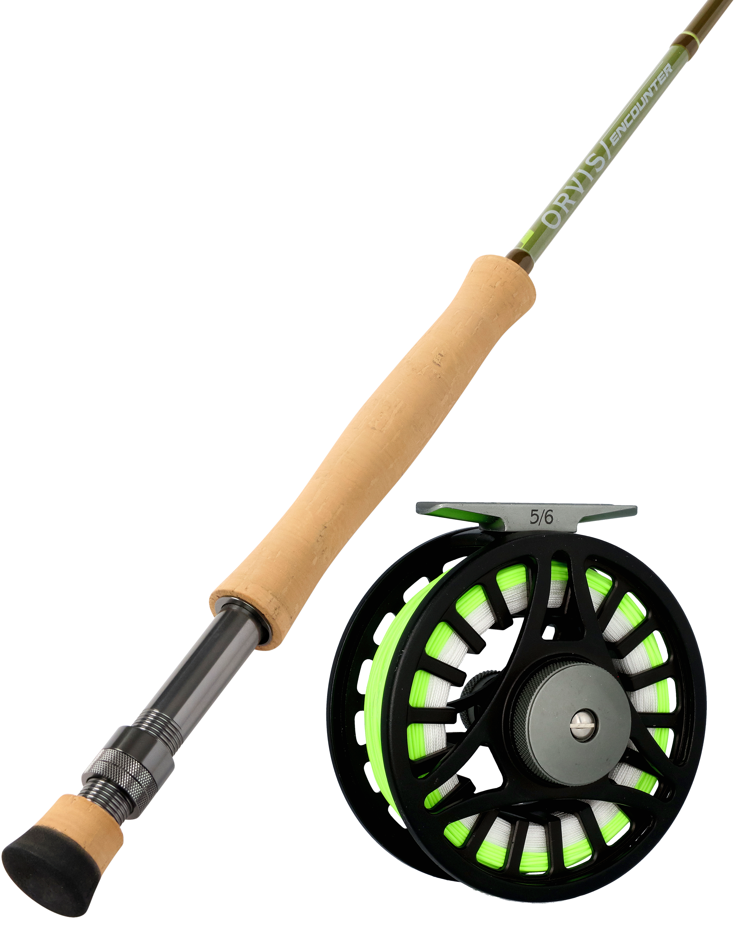 Image of Orvis Encounter Fly Rod and White River Fly Shop Riseform Loaded Fly Reel Combo - 8 Wt. - 9'