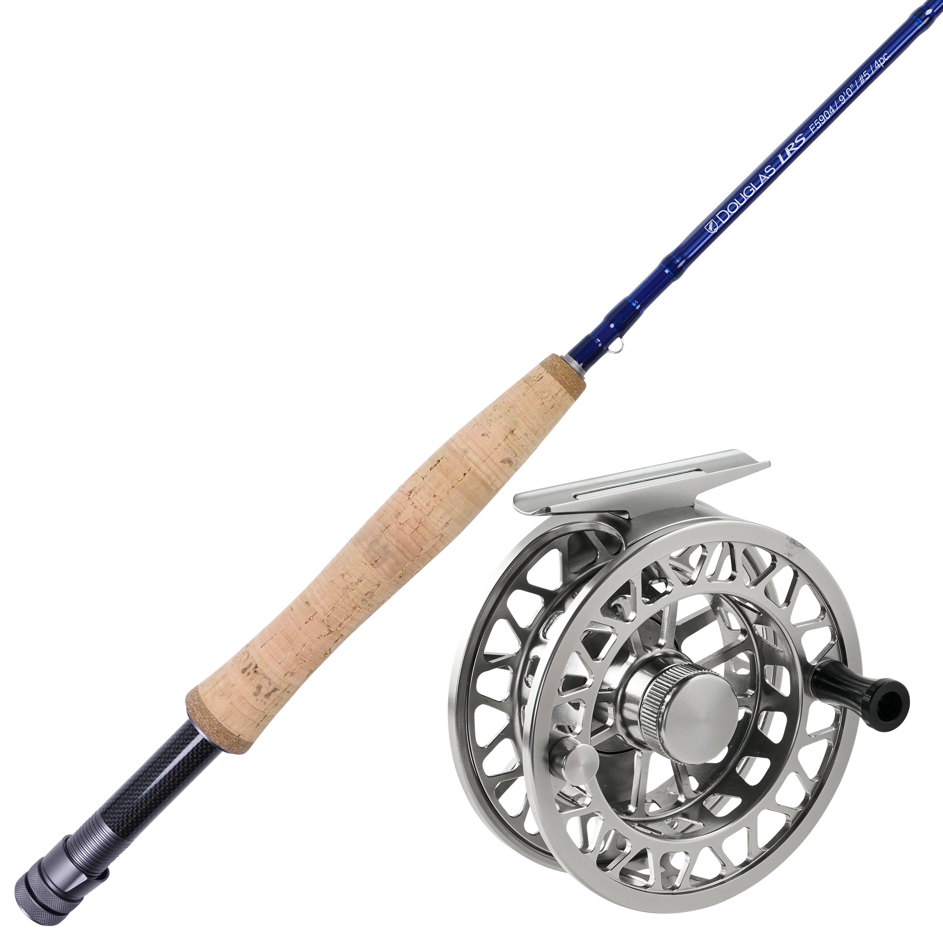 Douglas Outdoors LRS Fly Rod and White River Fly Shop Vanguard Fly Reel Combo - 6WT - A