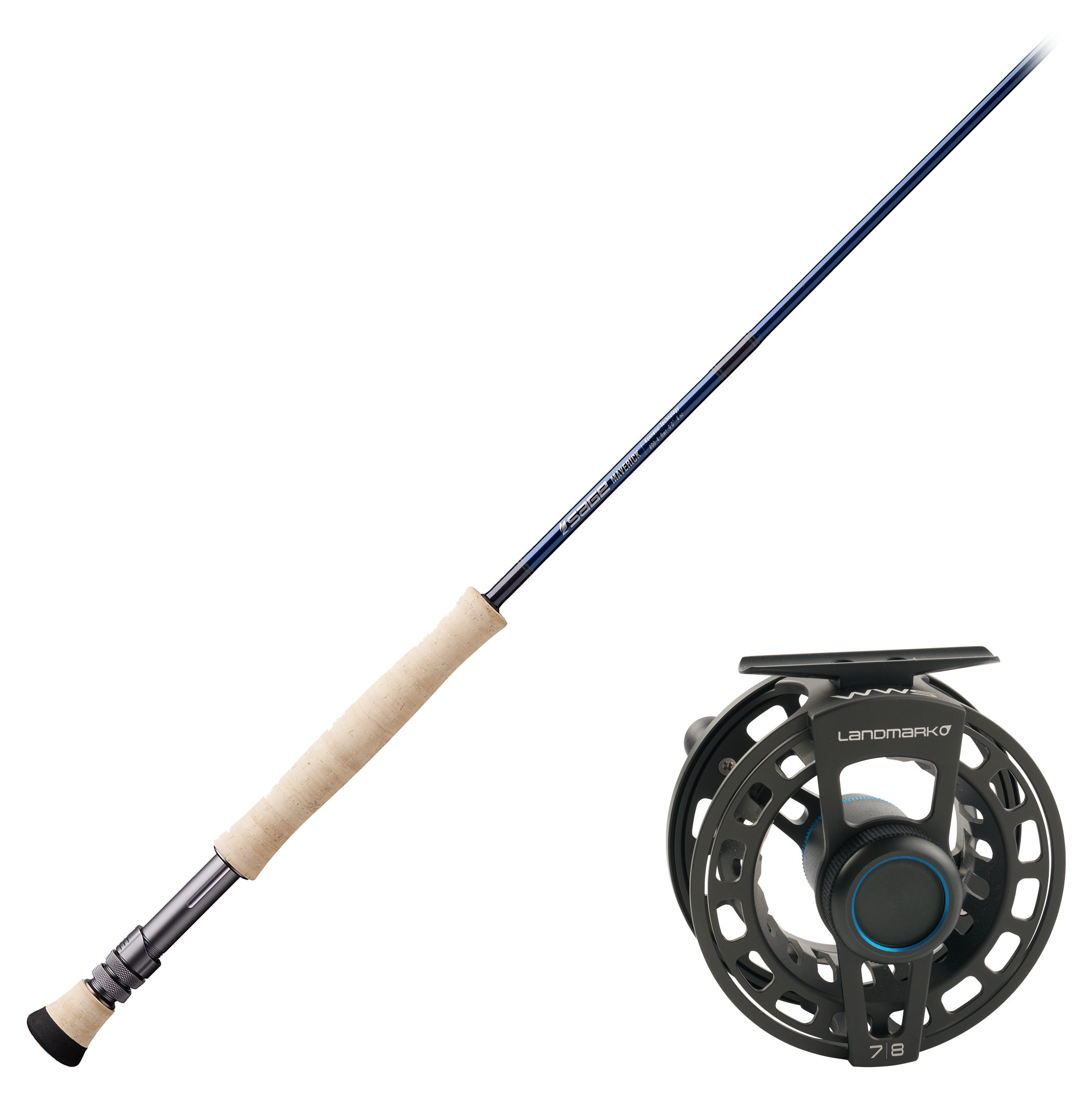 Image of Sage Maverick Fly Rod and World Wide Sportsman Landmark Fly Reel - 10 Wt. - 9'