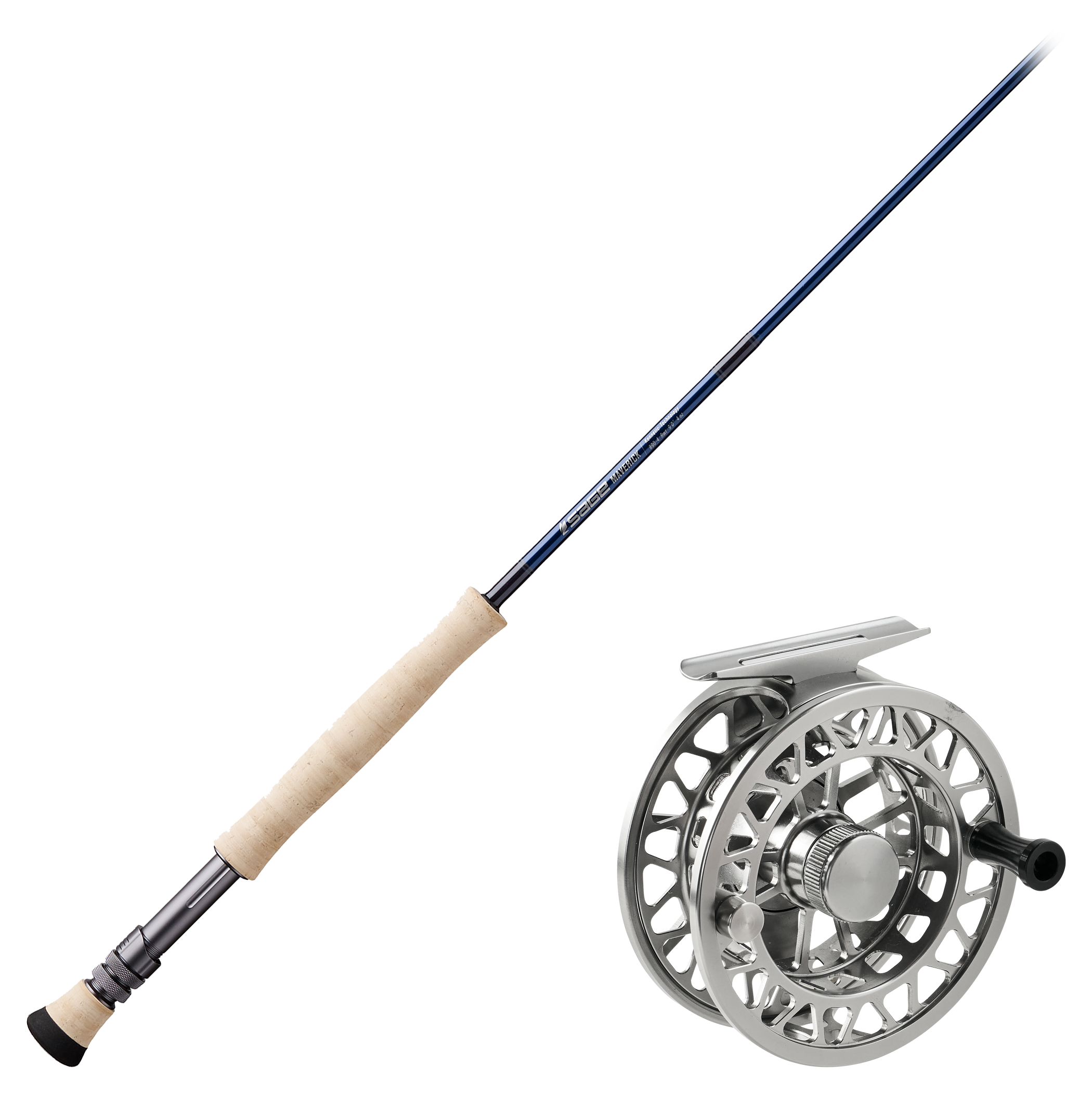 Sage Maverick Fly Rod and White River Fly Shop Vanguard Fly Reel Combo - 8 wt. - 9'