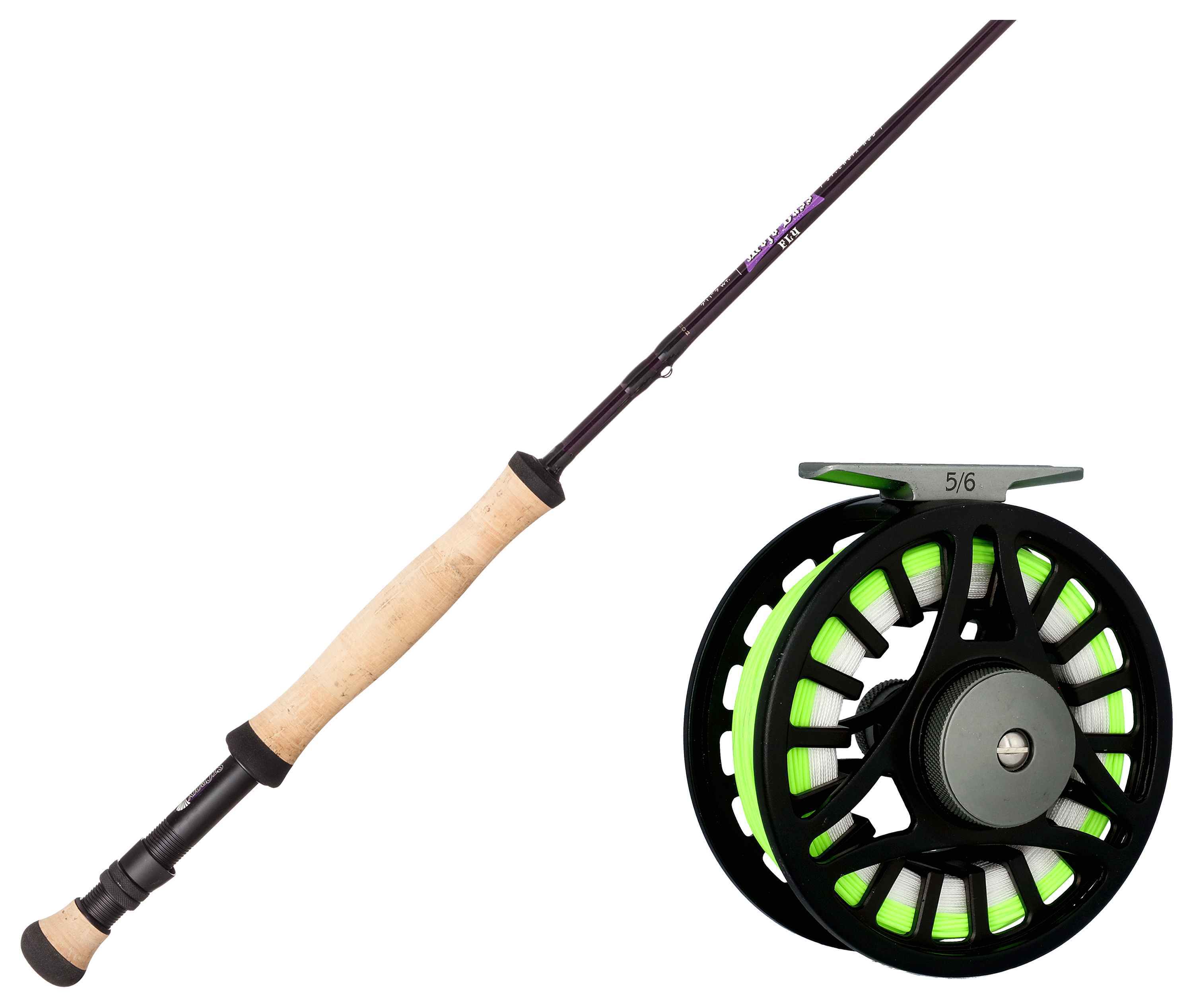 Image of St. Croix Mojo Bass Fly Rod and White River Fly Shop Riseform Loaded Fly Reel Combo