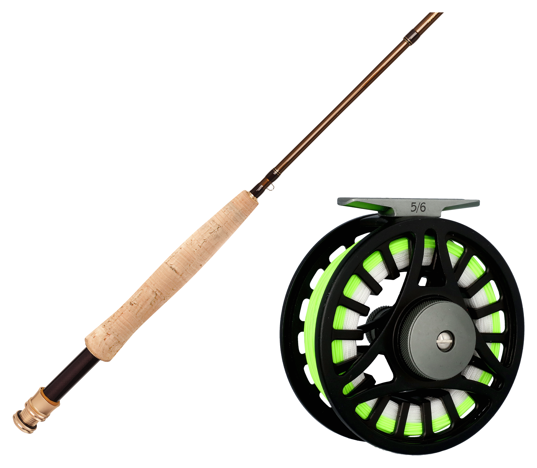 Image of White River Fly Shop Stowaway Fly Rod and Riseform Loaded Fly Reel - 6 Wt. - 9' - A