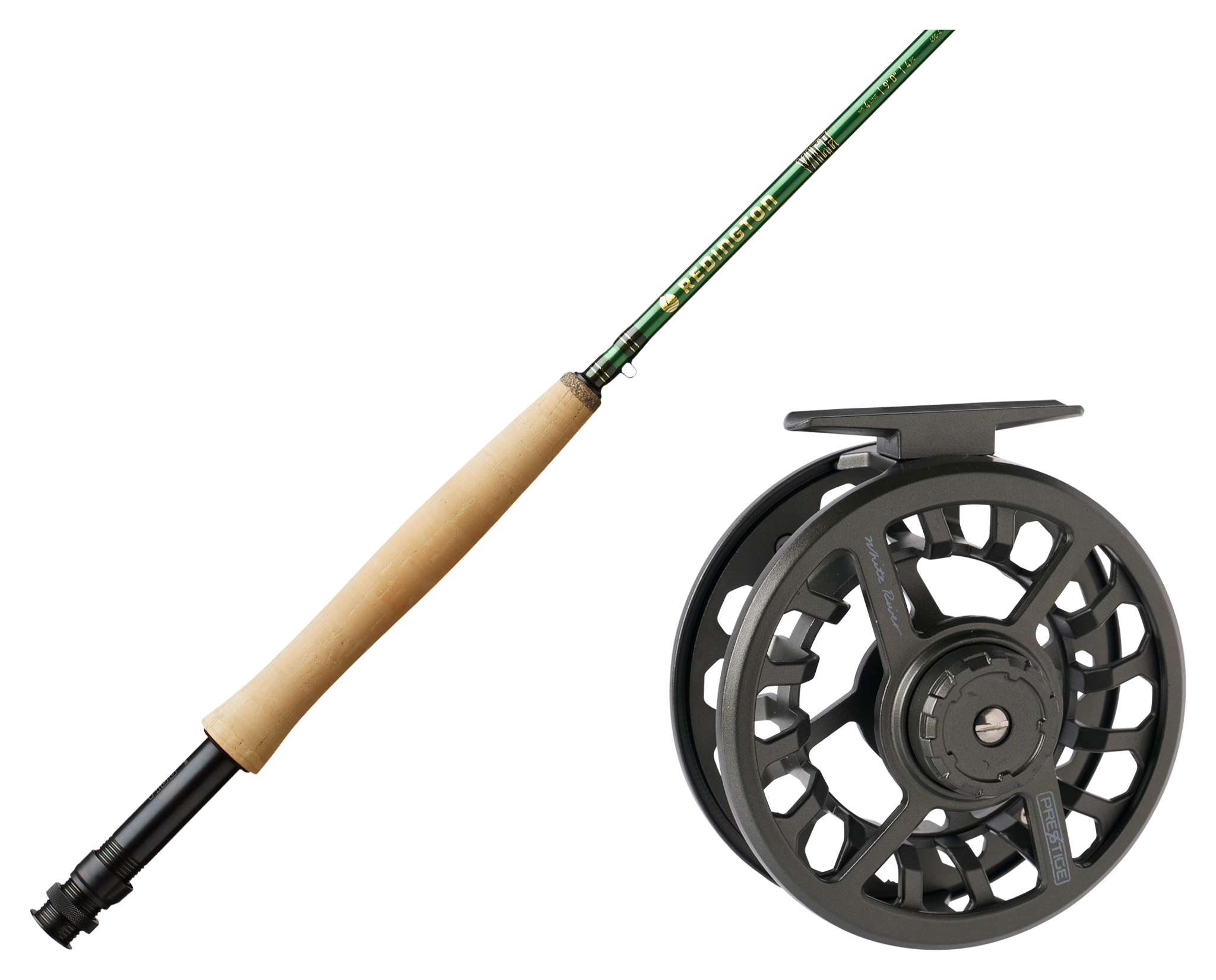 Image of Redington Vice Fly Rod and White River Fly Shop Prestige Fly Reel Combo - 6 Wt. - 9'