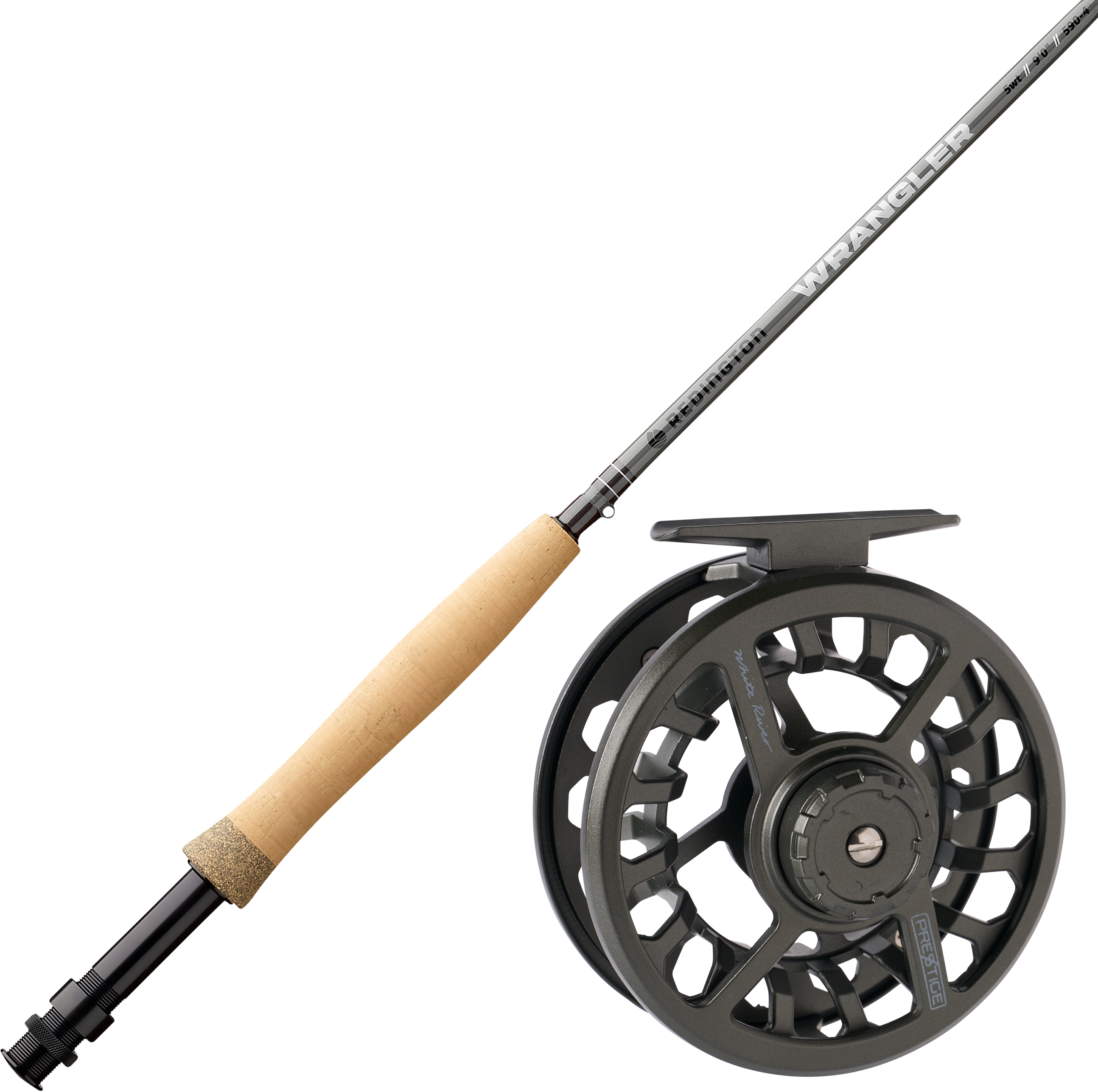 Image of Redington Wrangler Fly Rod and White River Fly Shop Prestige Fly Reel Combo - 4 Wt. - 9'