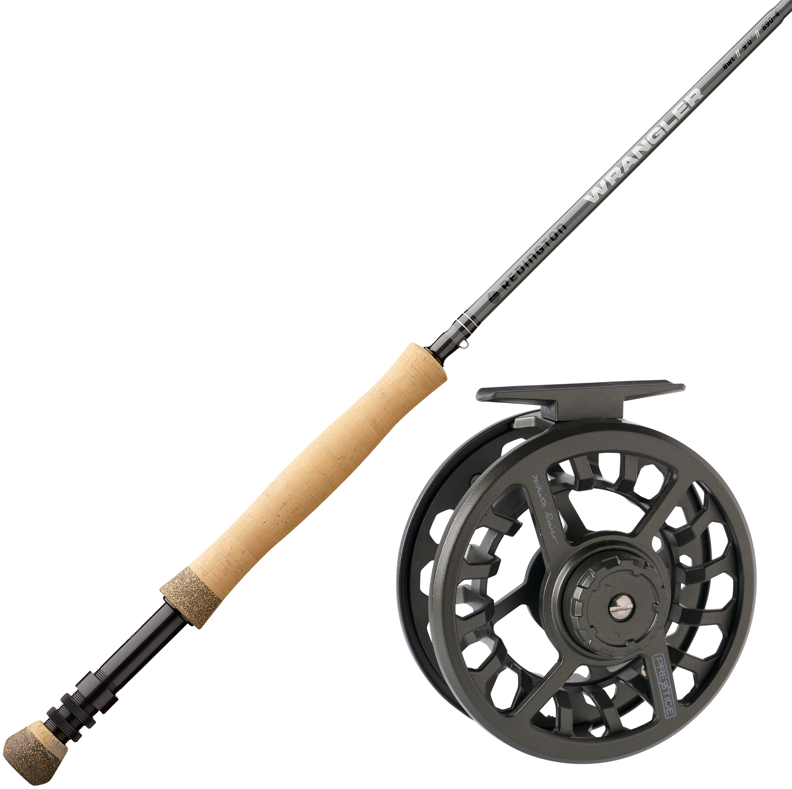 Image of Redington Wrangler Fly Rod and White River Fly Shop Prestige Fly Reel Combo - 8 Wt. - 9'