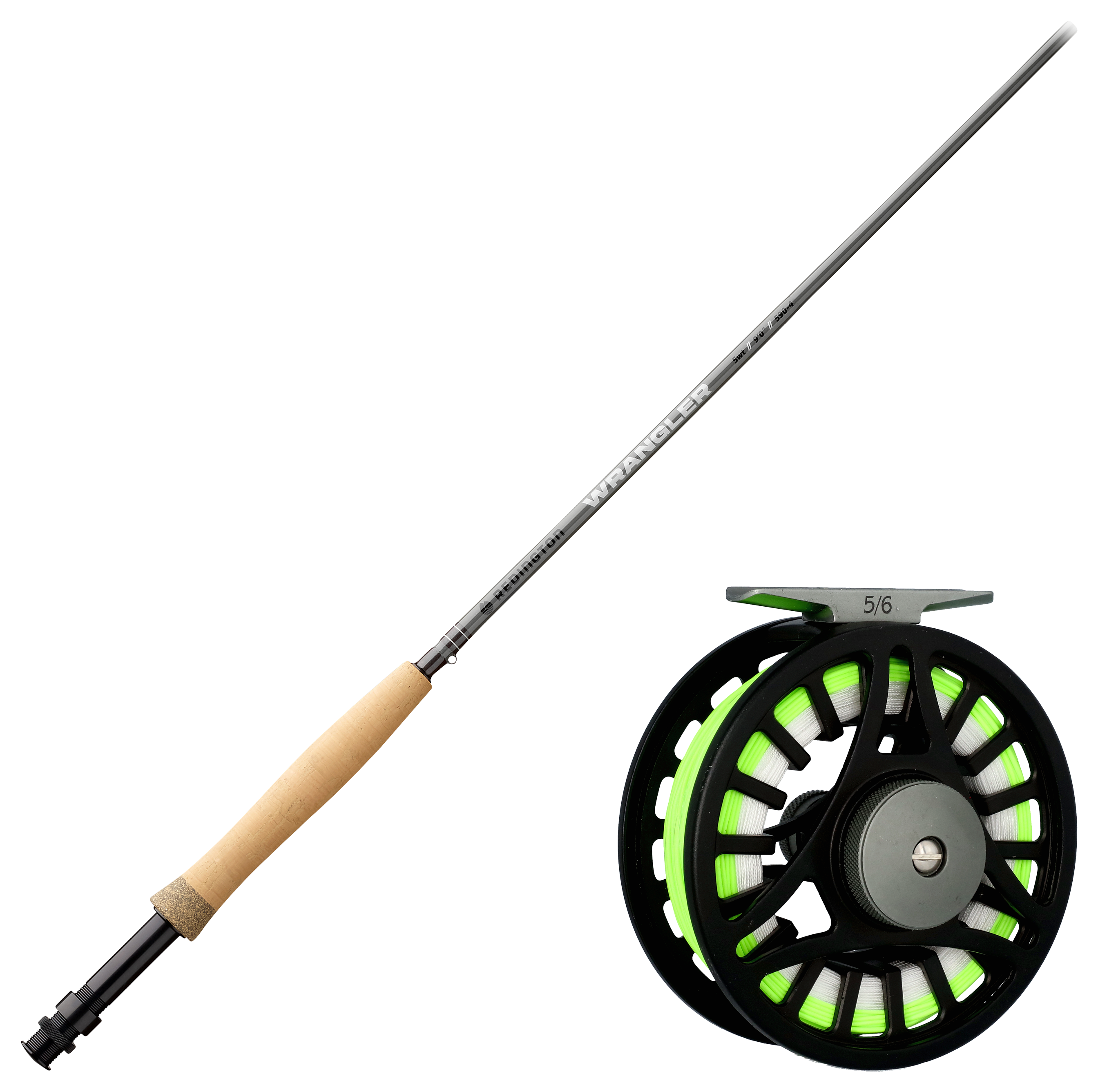 Image of Redington Wrangler Fly Rod and White River Fly Shop Riseform Loaded Fly Reel Combo - 4WT