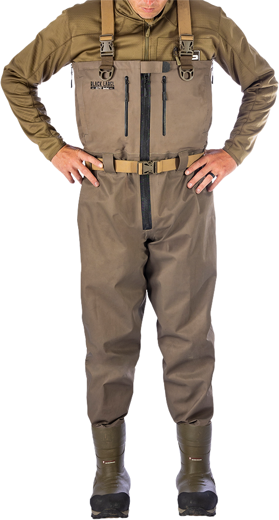 Banded Banded Black Label ELITE Front Zip Insulated Hunting Waders for Men - Marsh Brown - $699.99 at Bass Pro Shops
