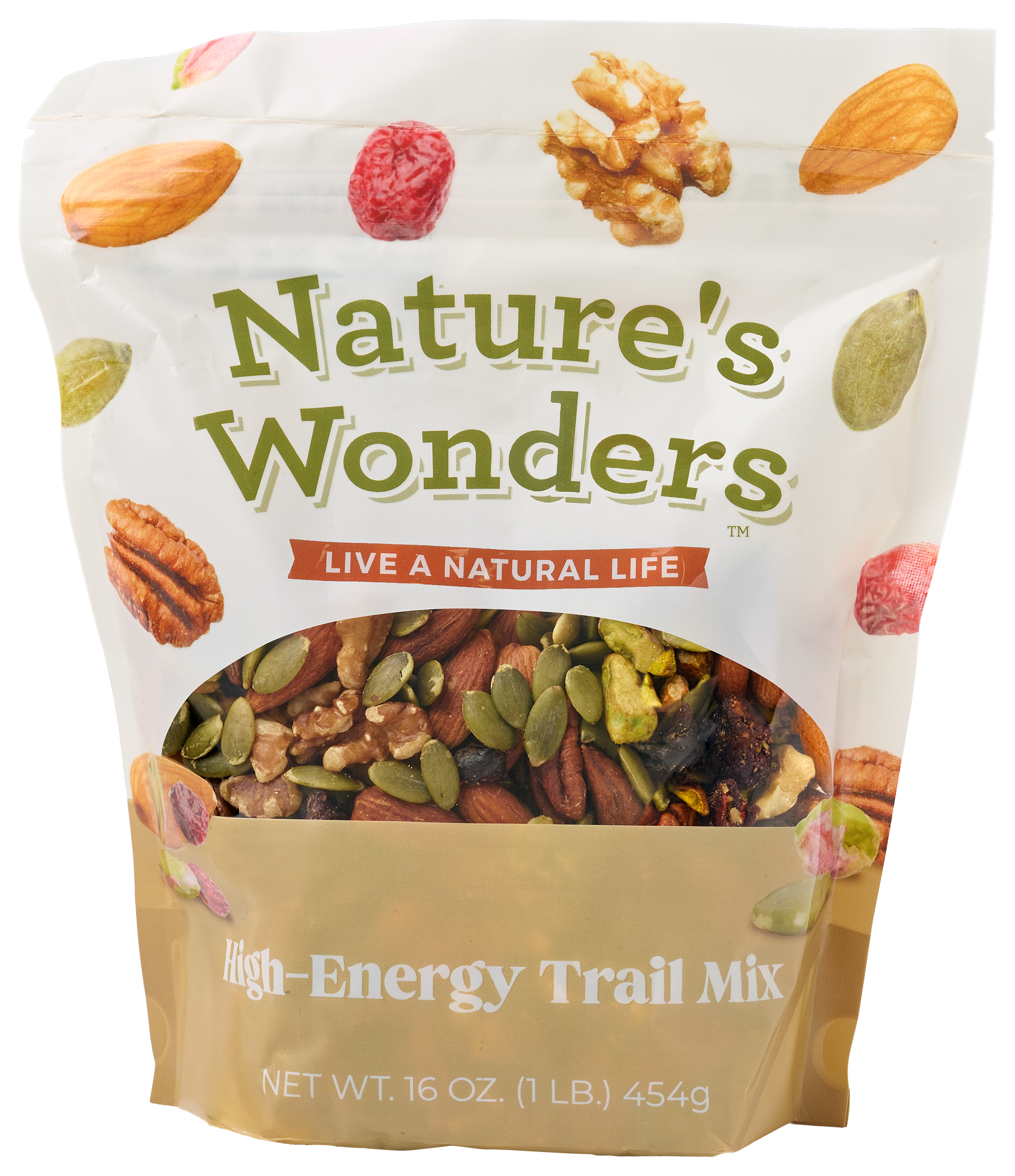 Image of Nature's Wonders High-Energy Trail Mix